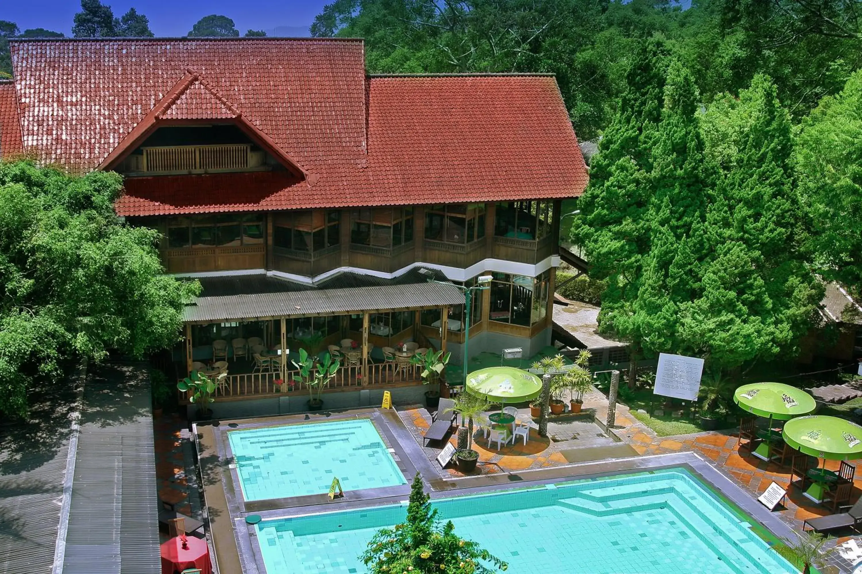 Pool View in Sari Ater Hotel & Resort