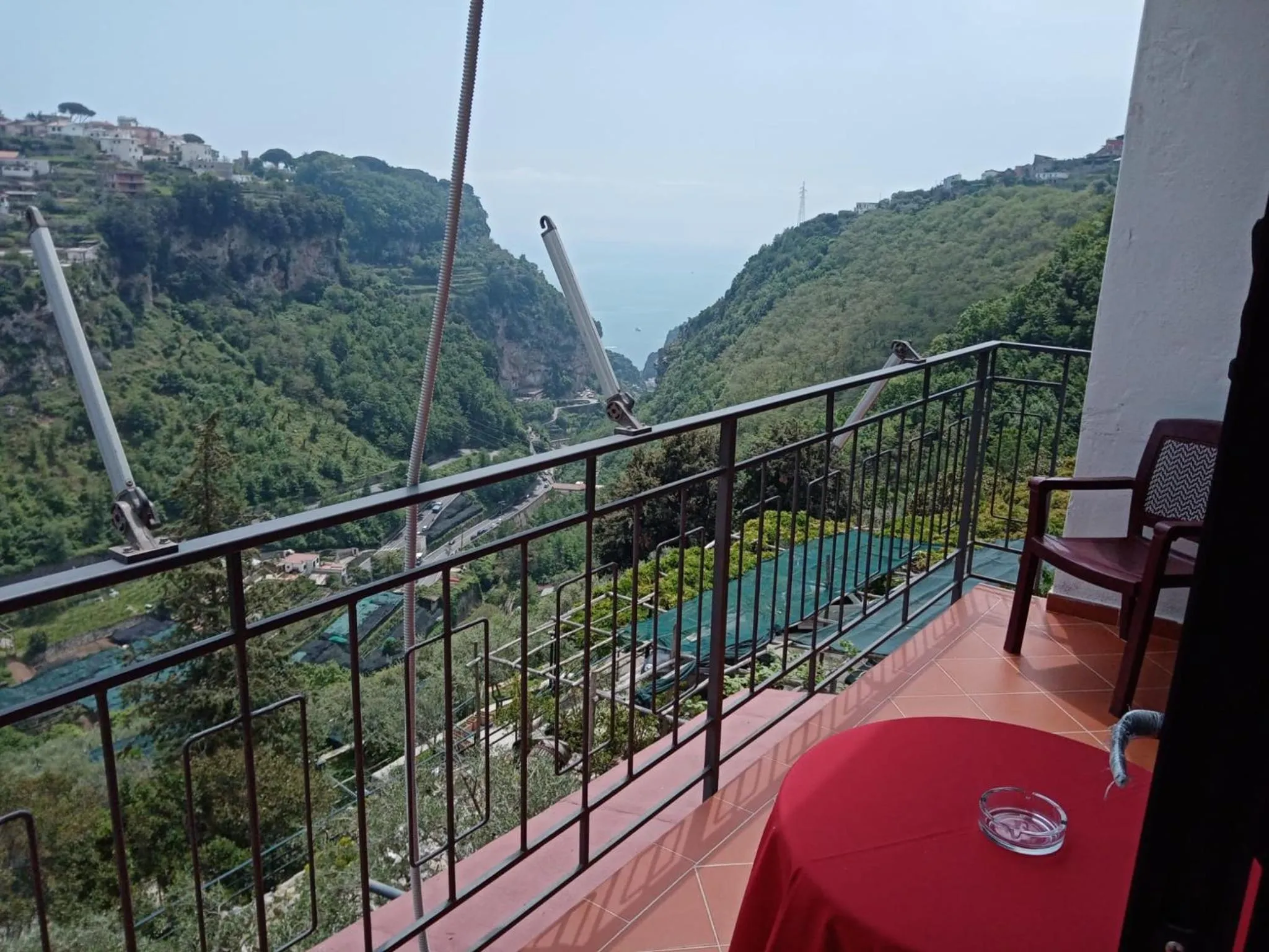 Balcony/Terrace in Albergo La Margherita