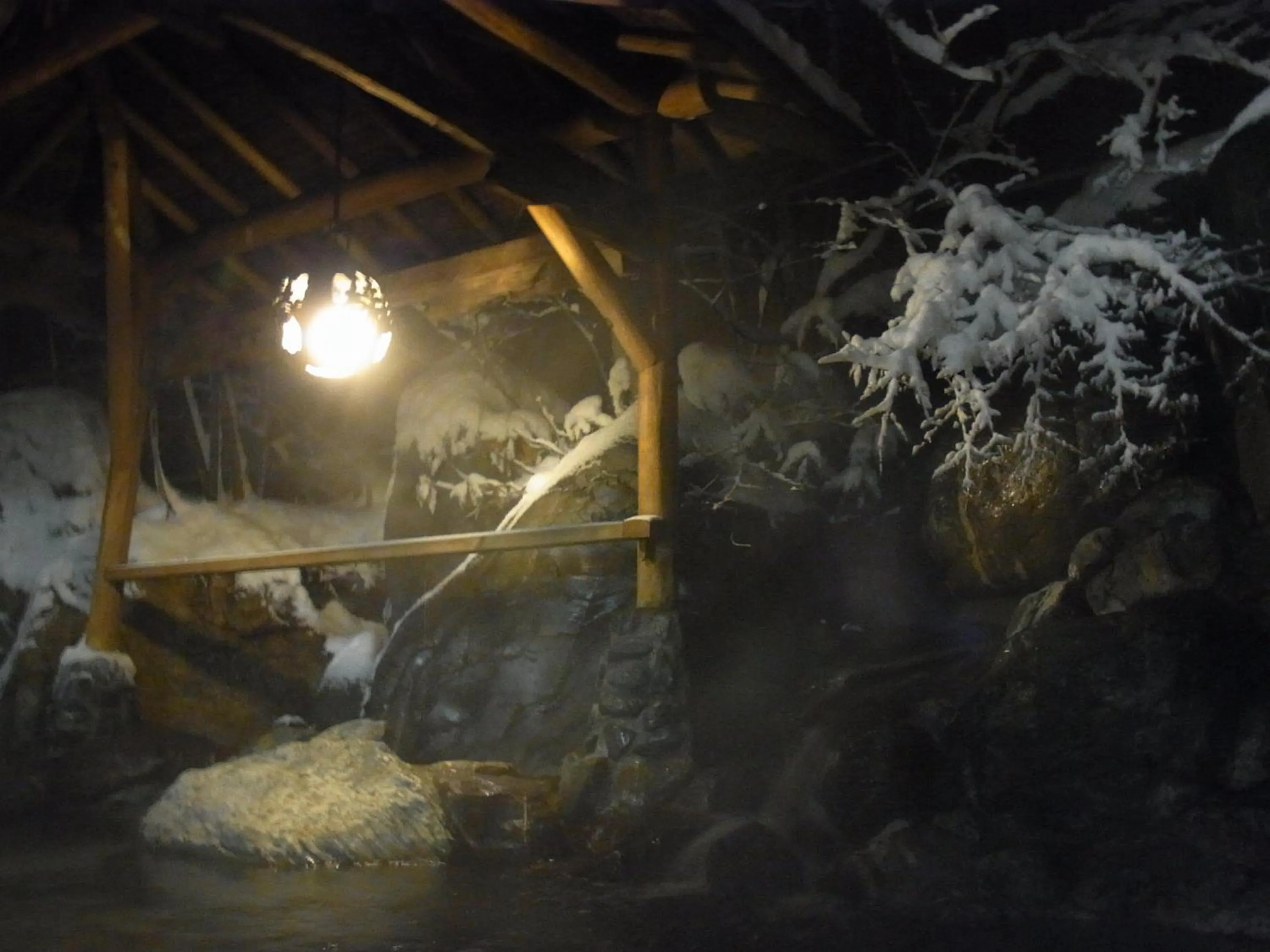 Hot Spring Bath in Ryokan Tanigawa