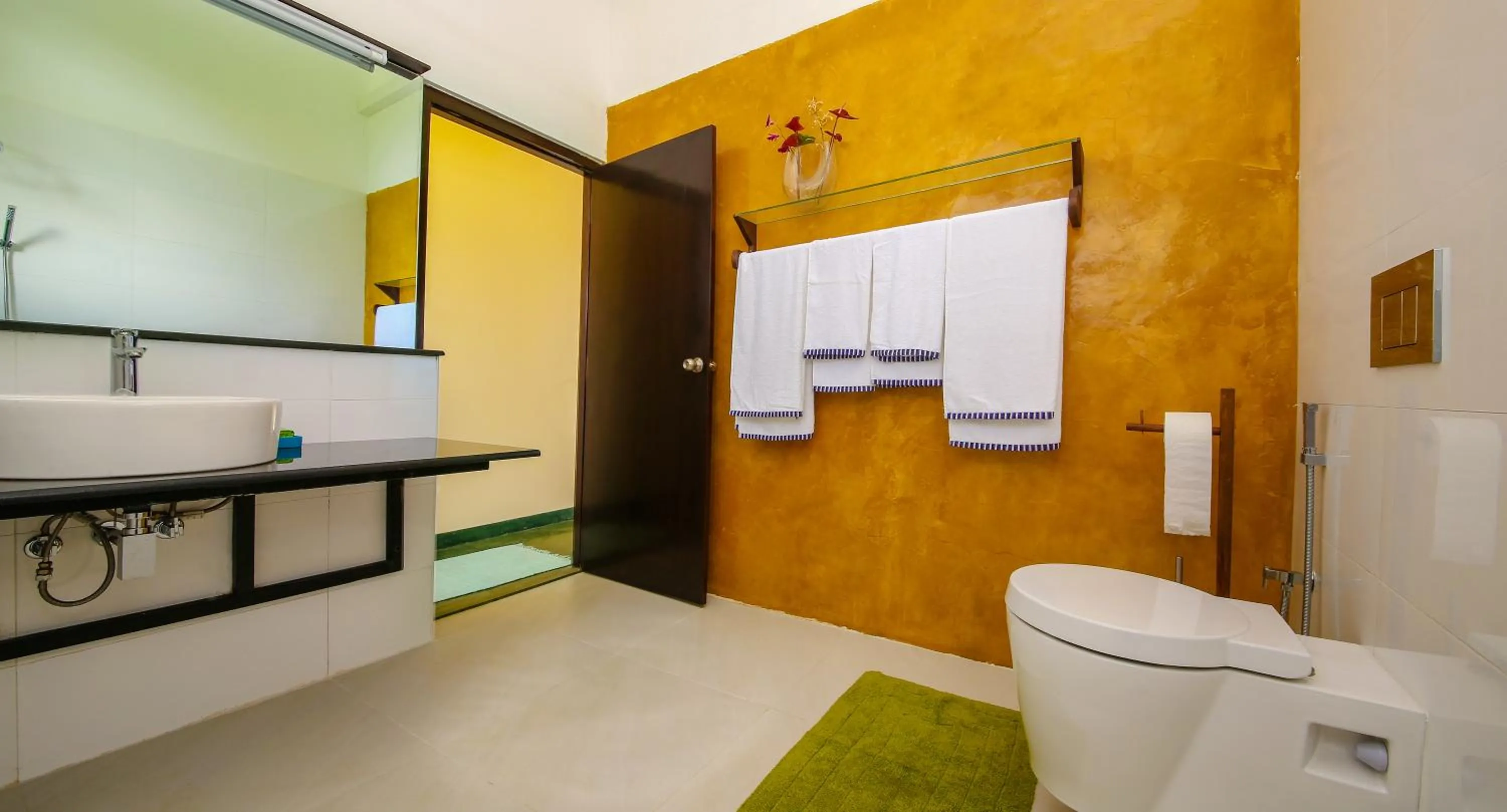 Bathroom in Sath Villa Naadi Ayurveda Resort