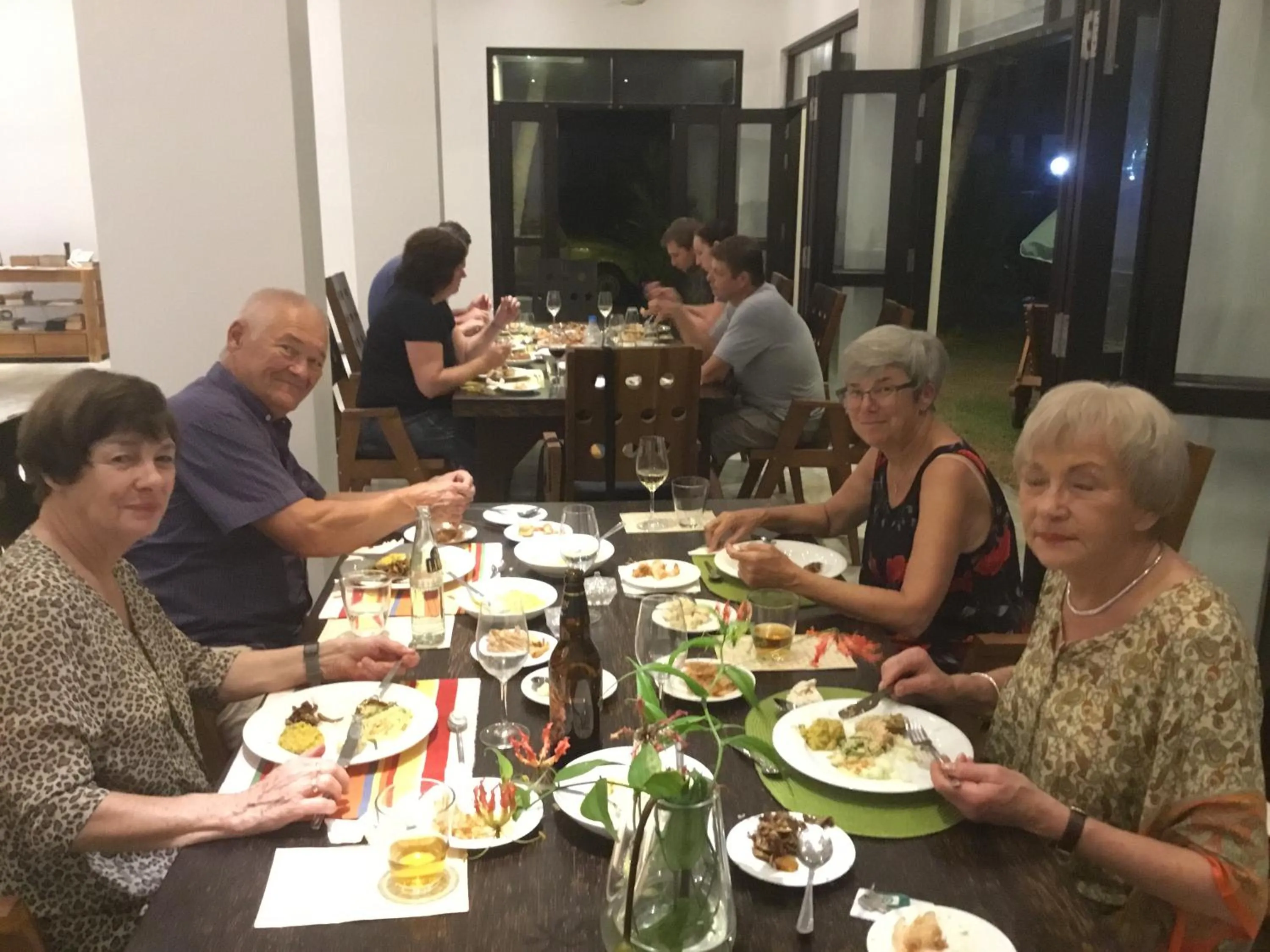 Dinner in Sath Villa Naadi Ayurveda Resort