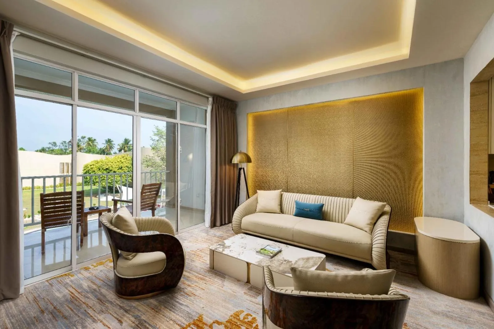 Living room in Avenra Gardens Hotel