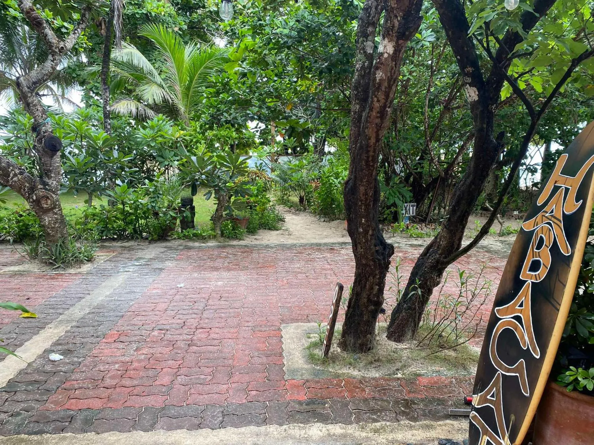 Garden in Aissatou Beach Resort