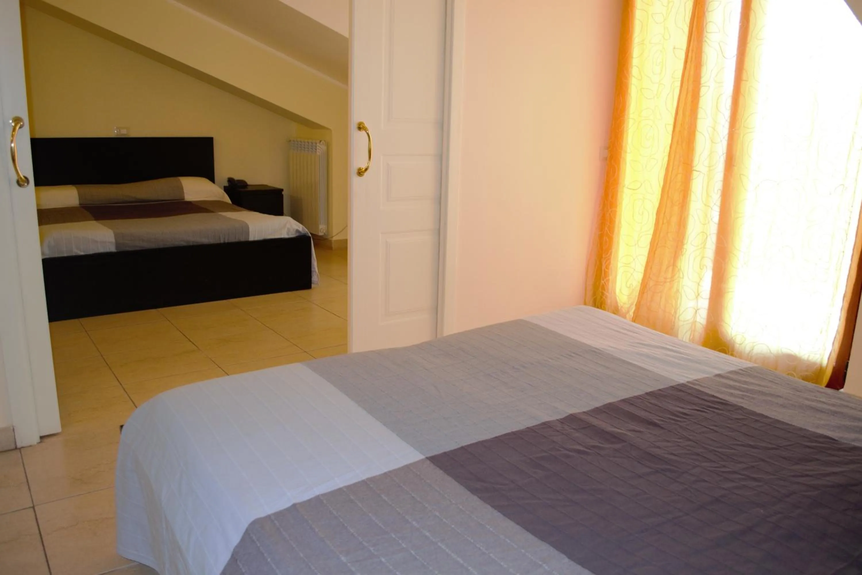 Bedroom, Bed in Hotel Acquaplanet