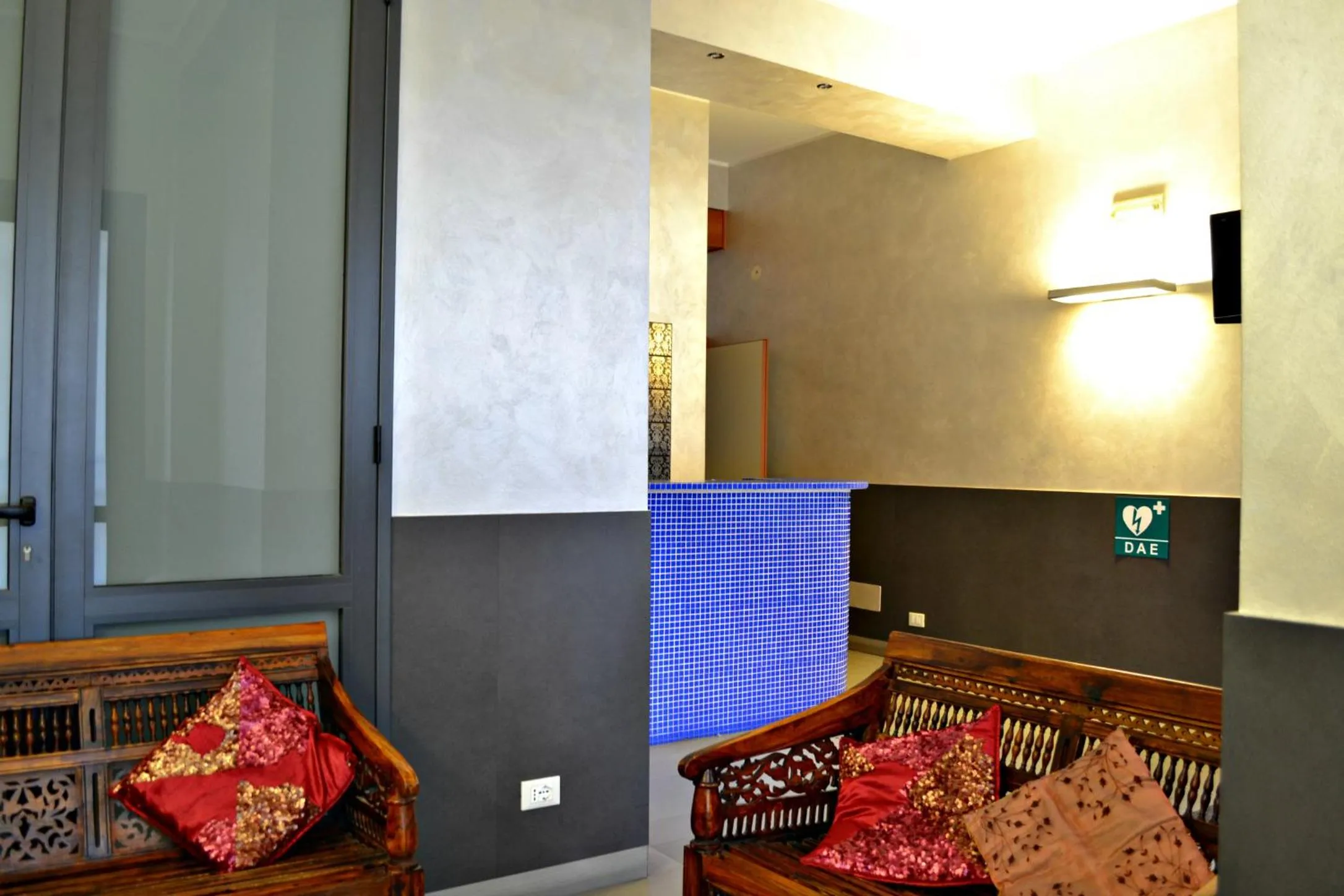 Lobby or reception in Hotel Acquaplanet