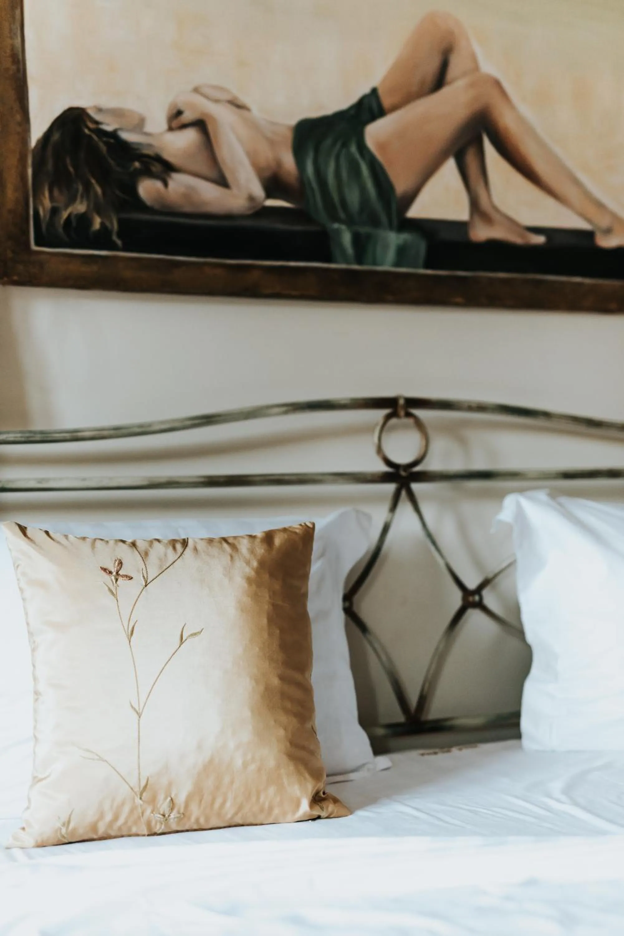 Bed in Villa Milena