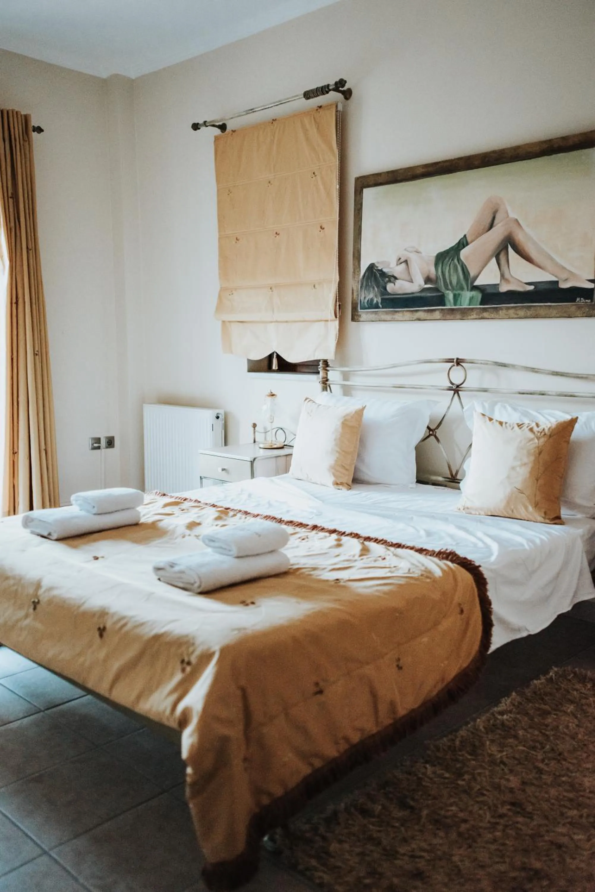 Bed in Villa Milena