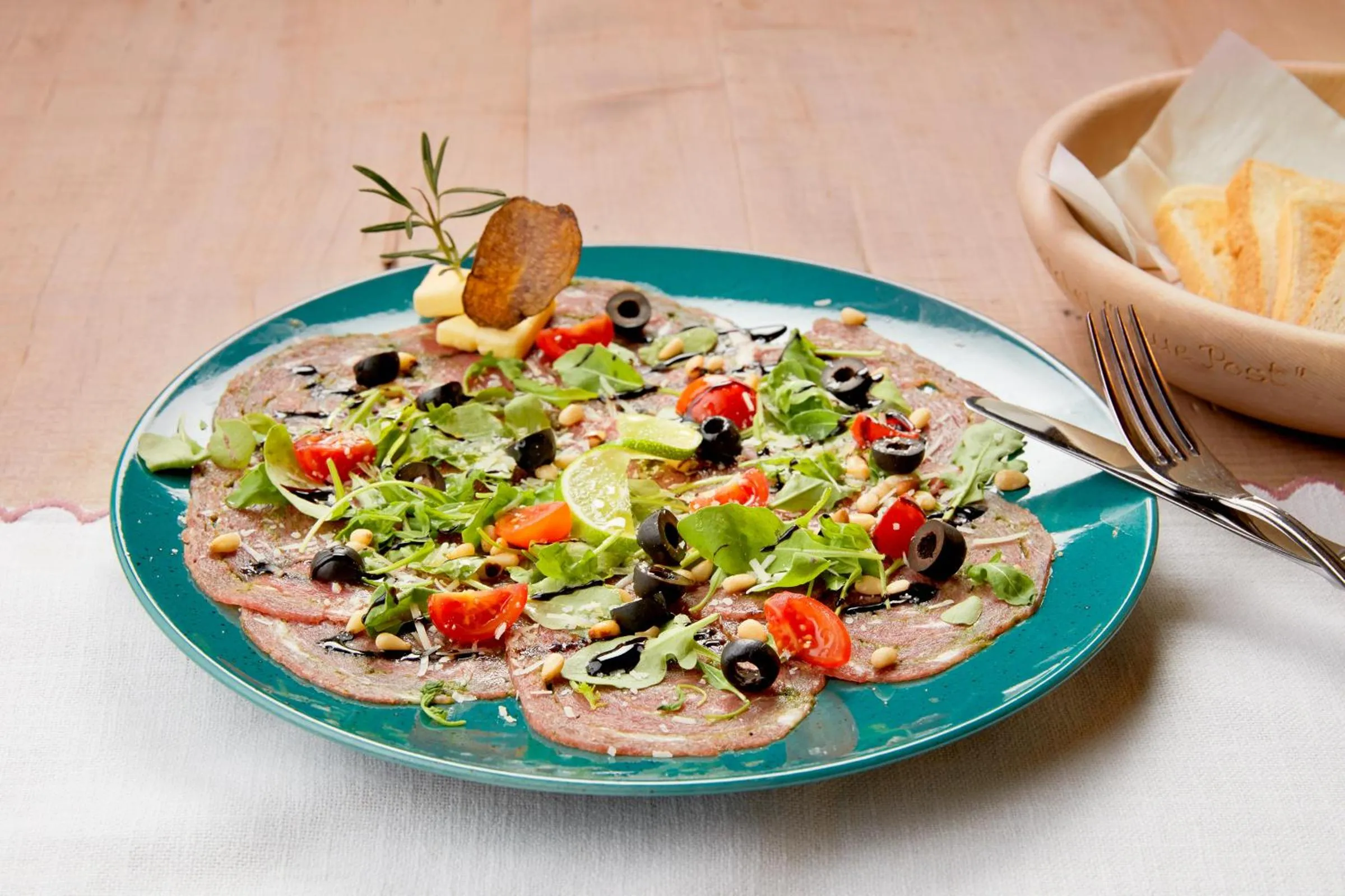 Food and drinks in Hotel Neue Post