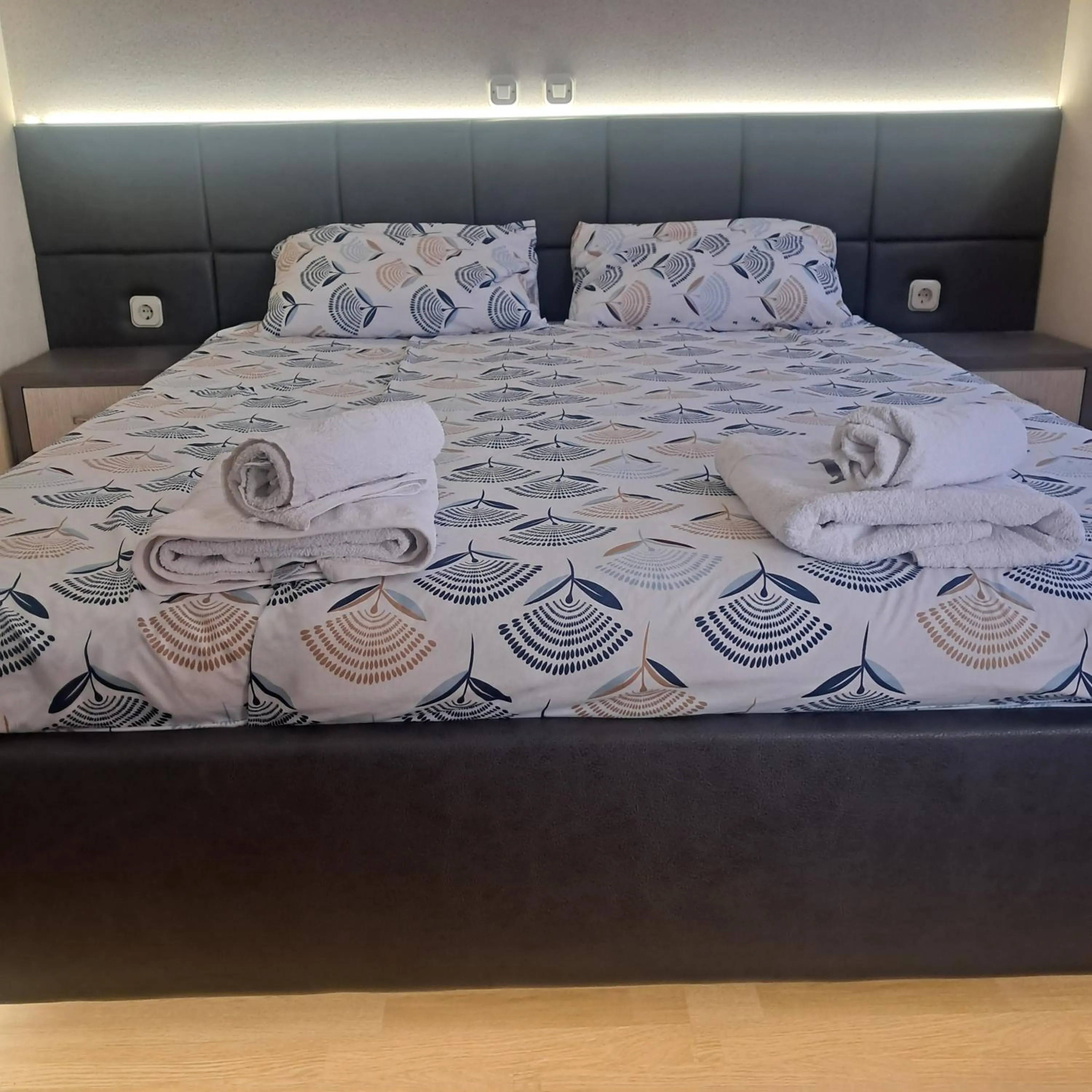 Bedroom, Bed in Villa Rimari