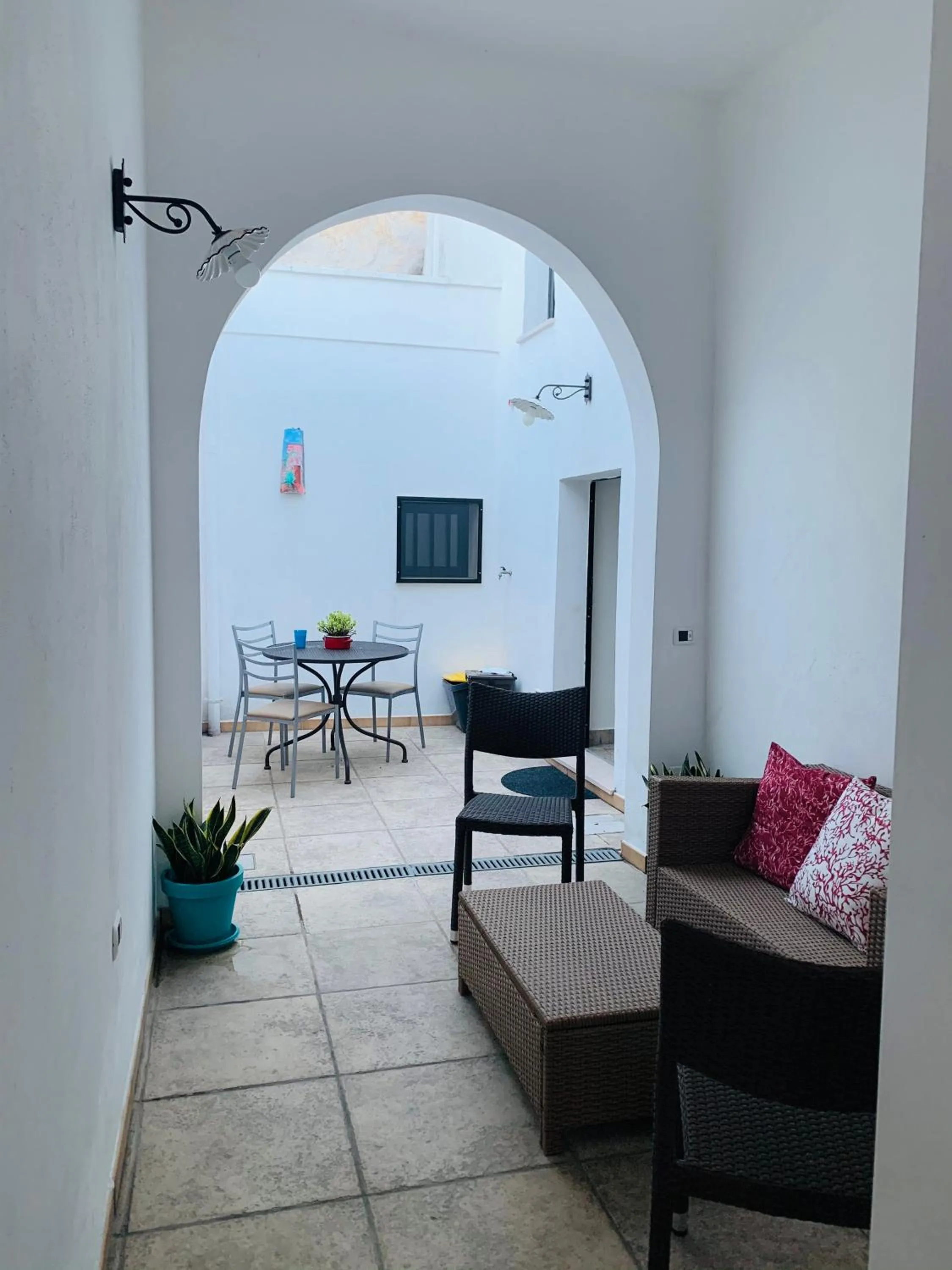 Patio in B&B NONNA TINA