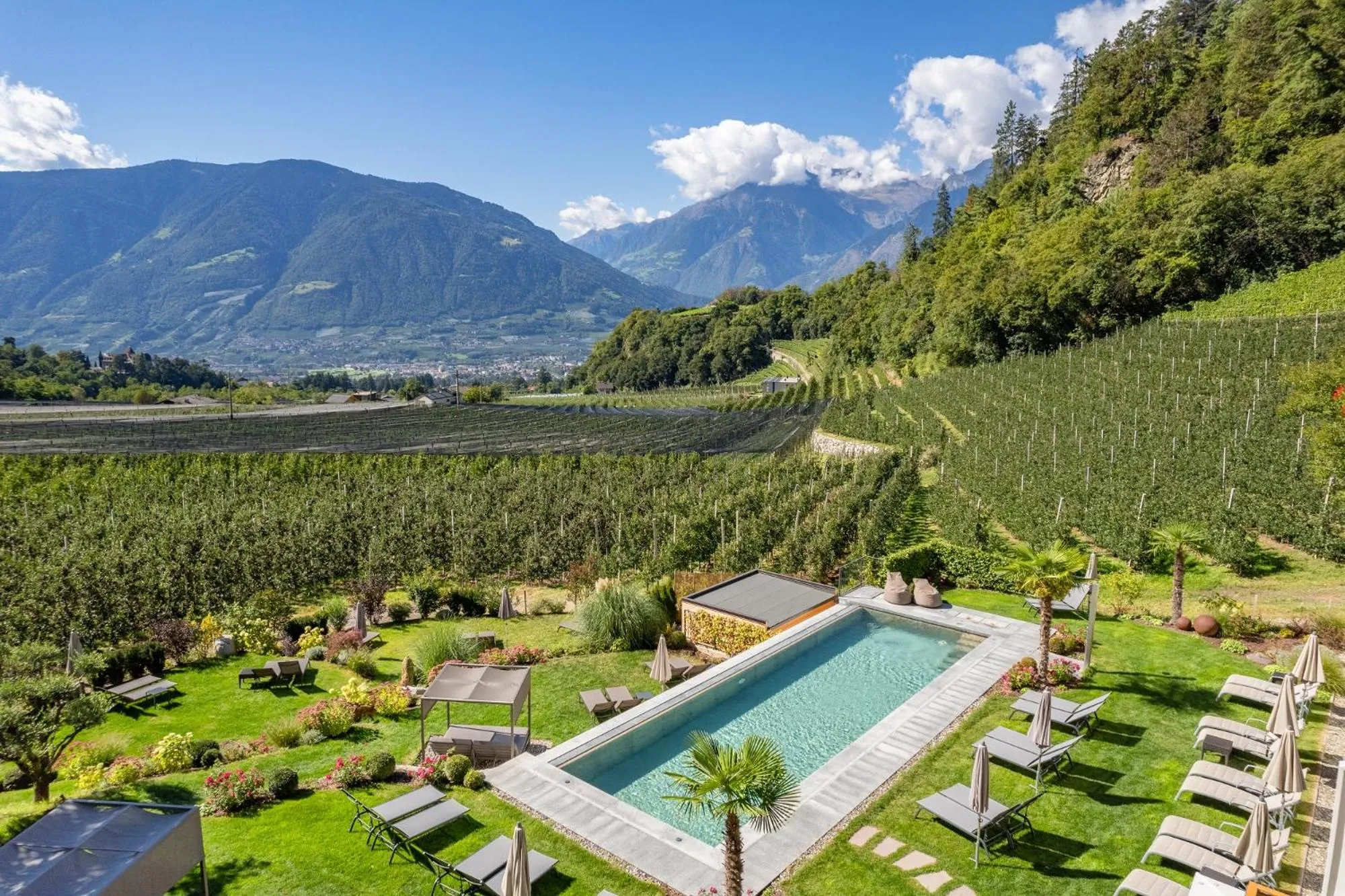 Swimming pool in Hotel Kiendl