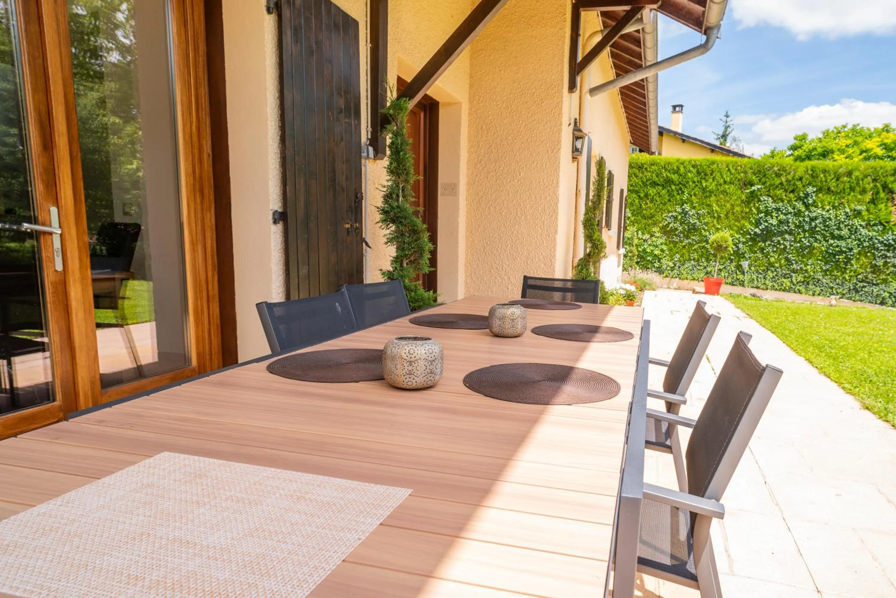 Patio in Lyon Mon Amour B&B