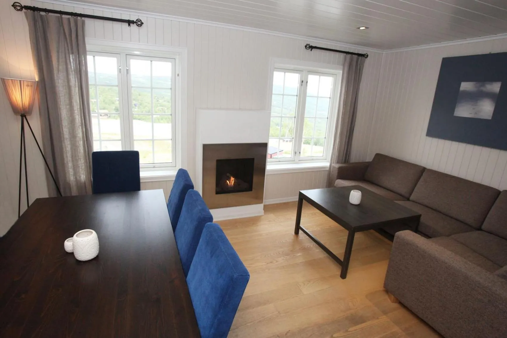 Living room in Havsdalsgrenda Geilo Apartments