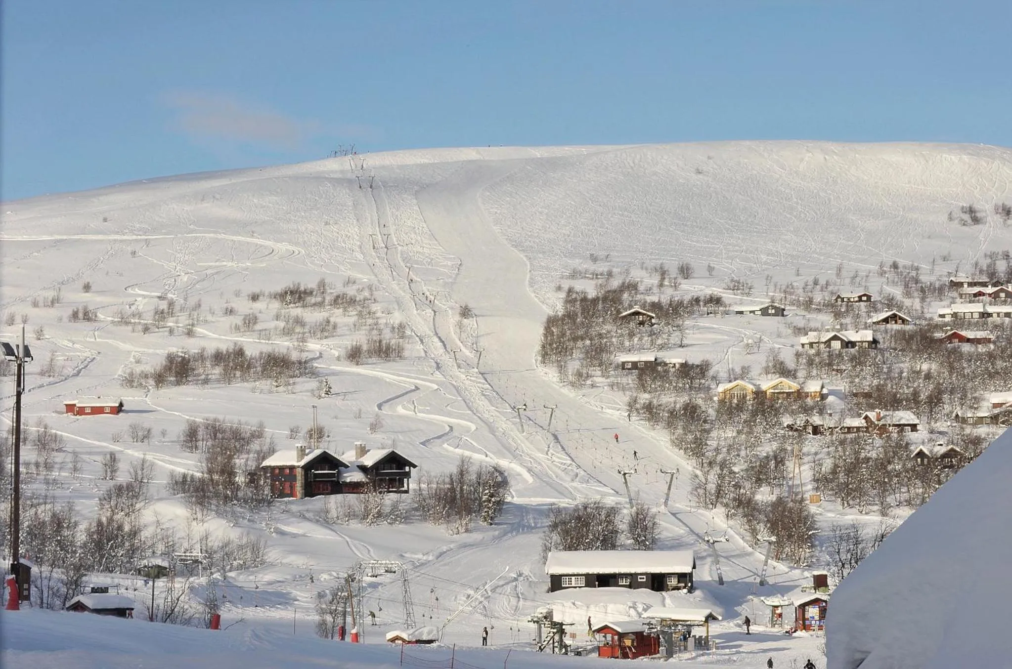 Bird's eye view in Havsdalsgrenda Geilo Apartments