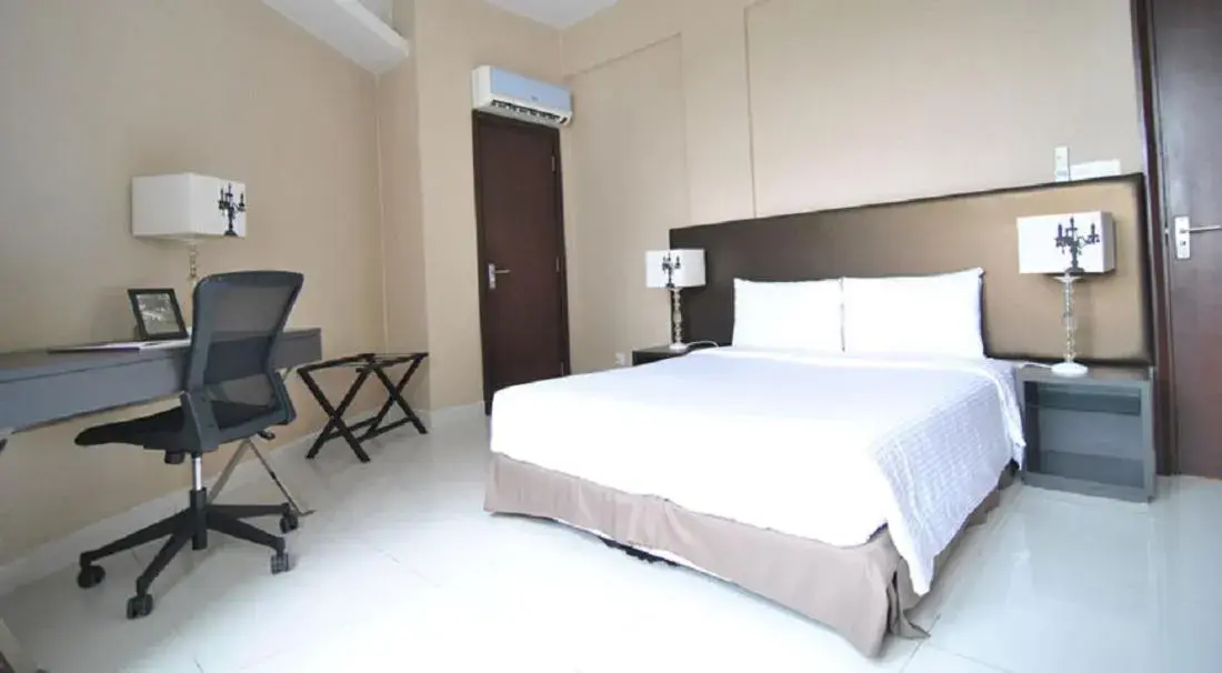 Bed in Damas Suites & Residences Kuala Lumpur Bed in Damas Suites & Residences Kuala Lumpur
