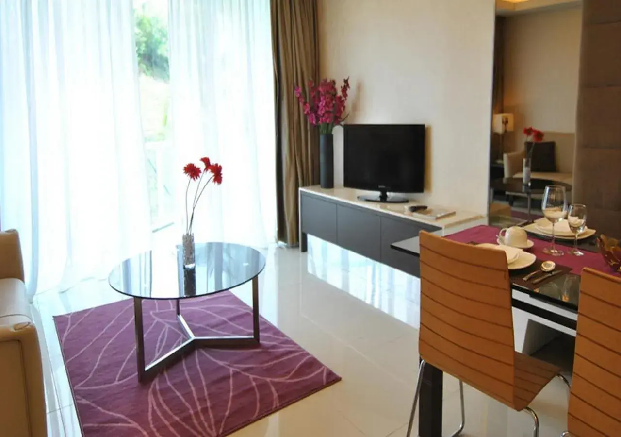 Living room in Damas Suites & Residences Kuala Lumpur Living room in Damas Suites & Residences Kuala Lumpur