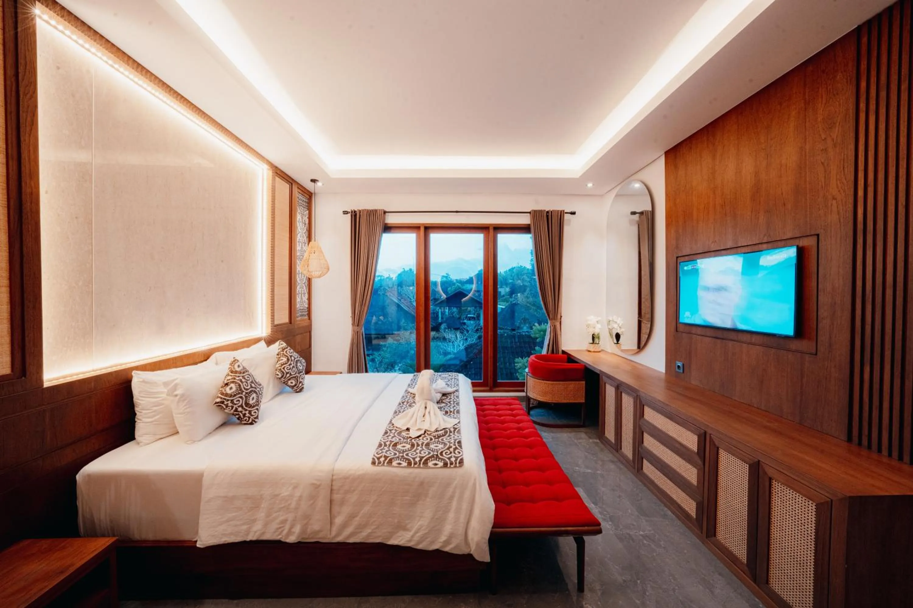 Bed in Jero Griya Ubud