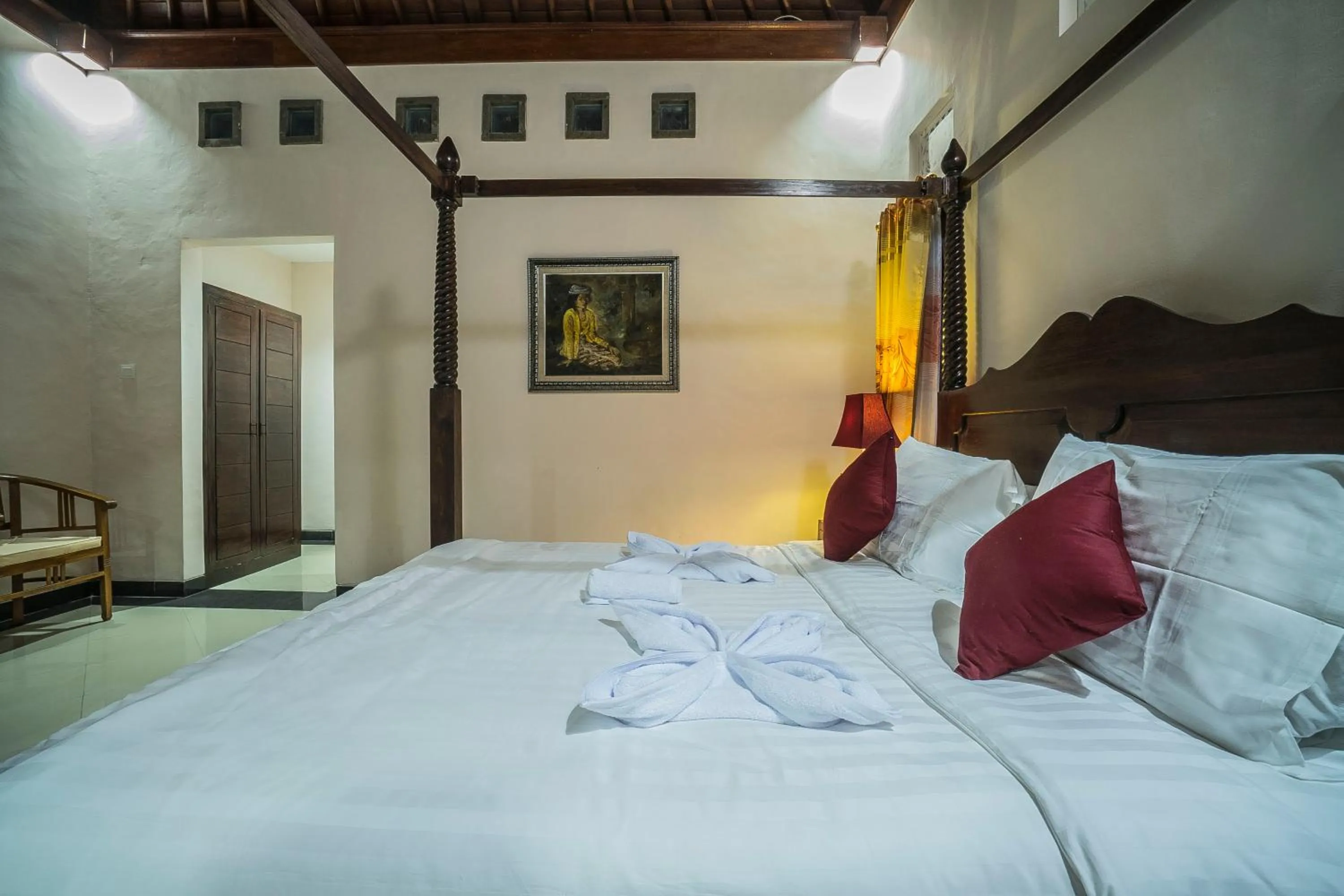 Bed in Jero Griya Ubud