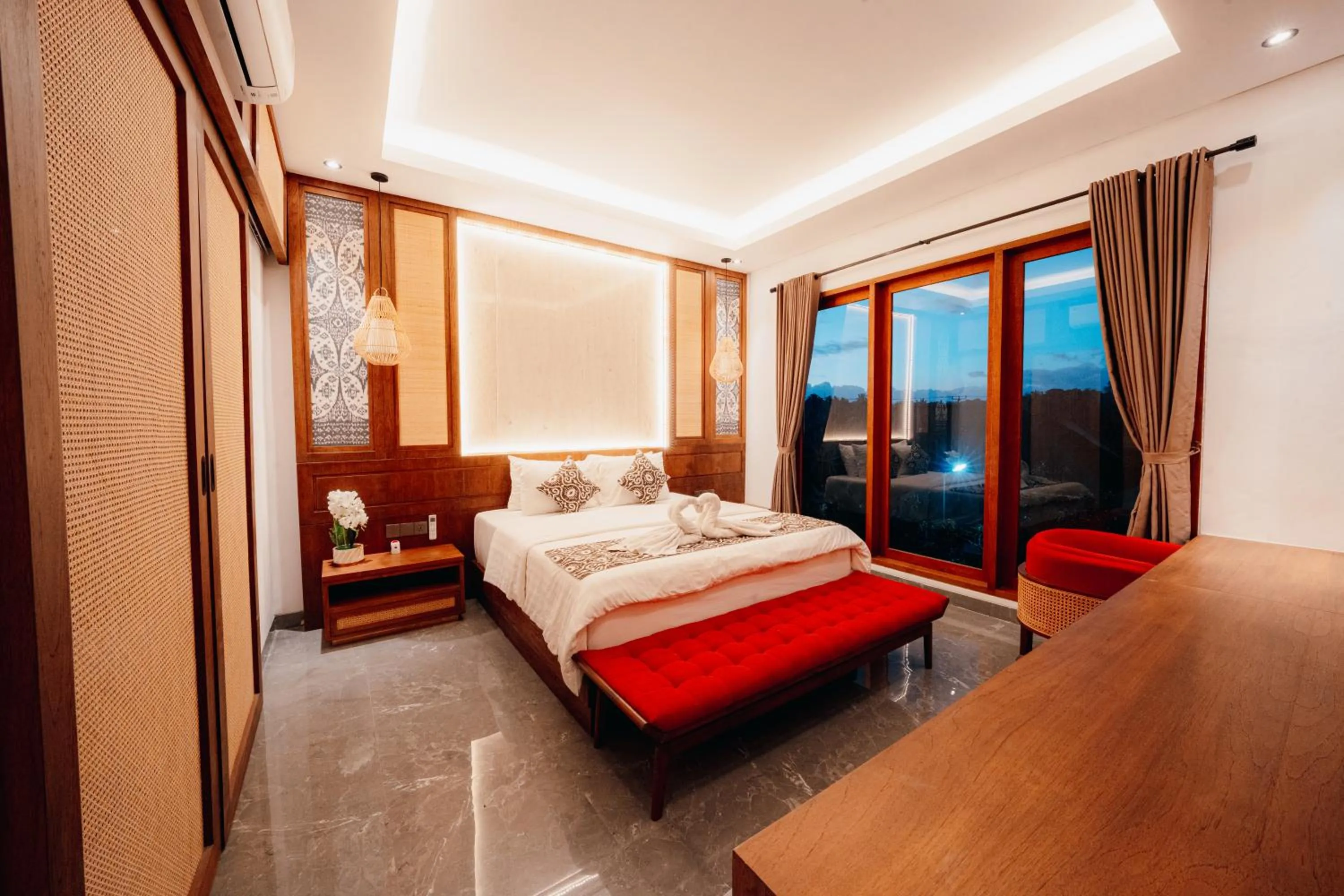 Bed in Jero Griya Ubud