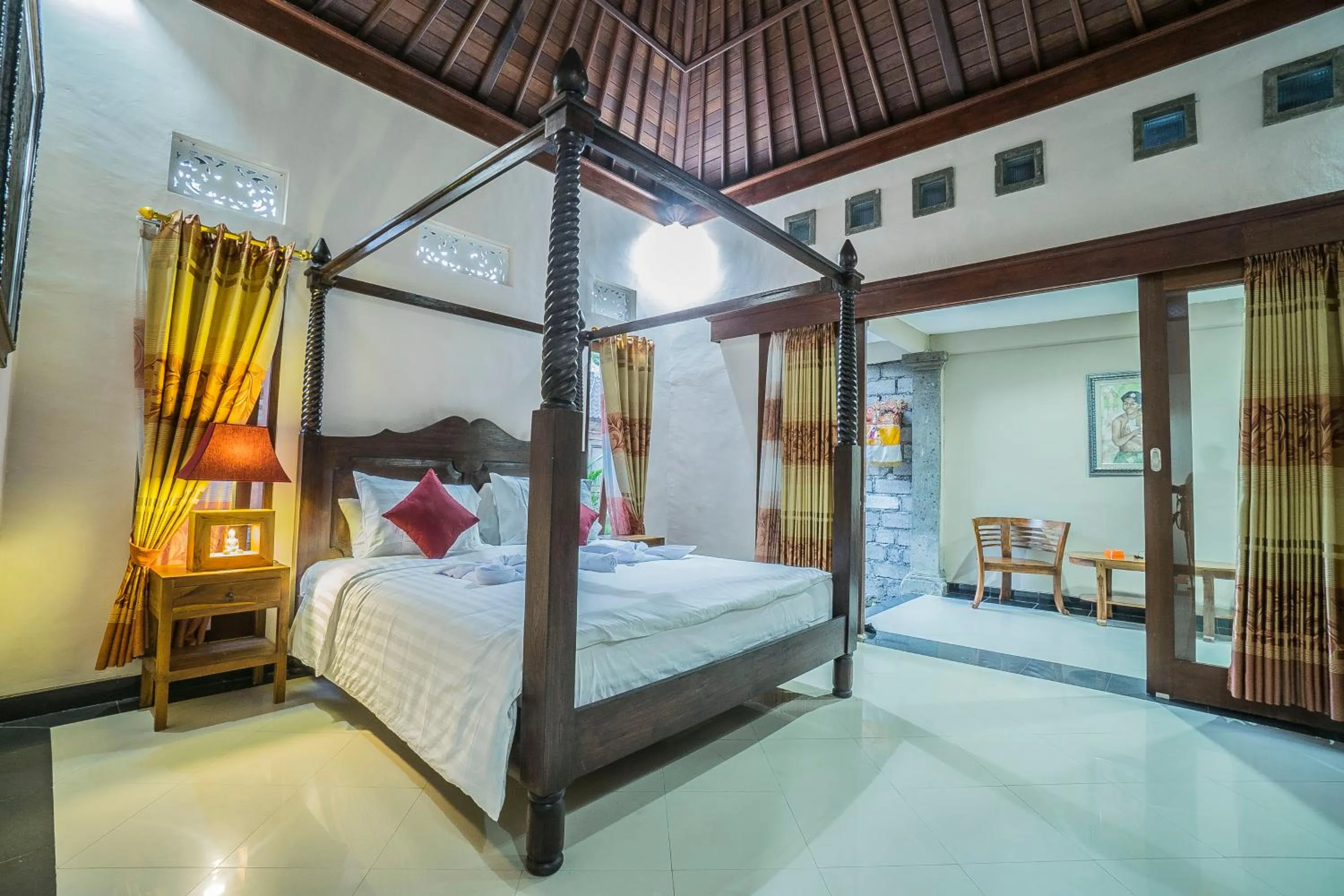 Bed in Jero Griya Ubud