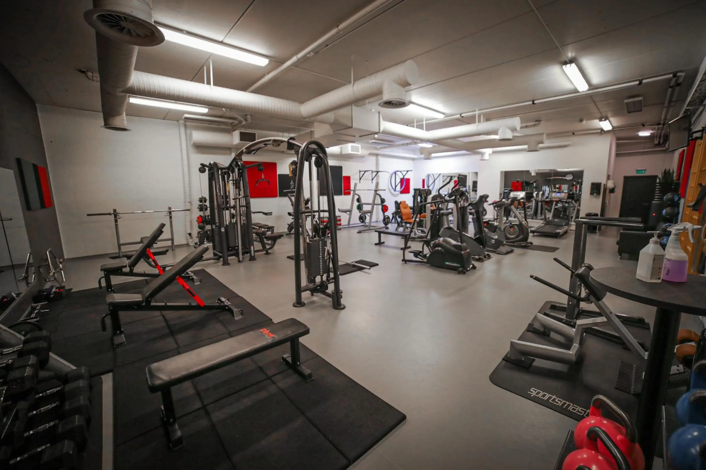 Fitness centre/facilities in Vesterland Feriepark Hytter, hotell og leikeland