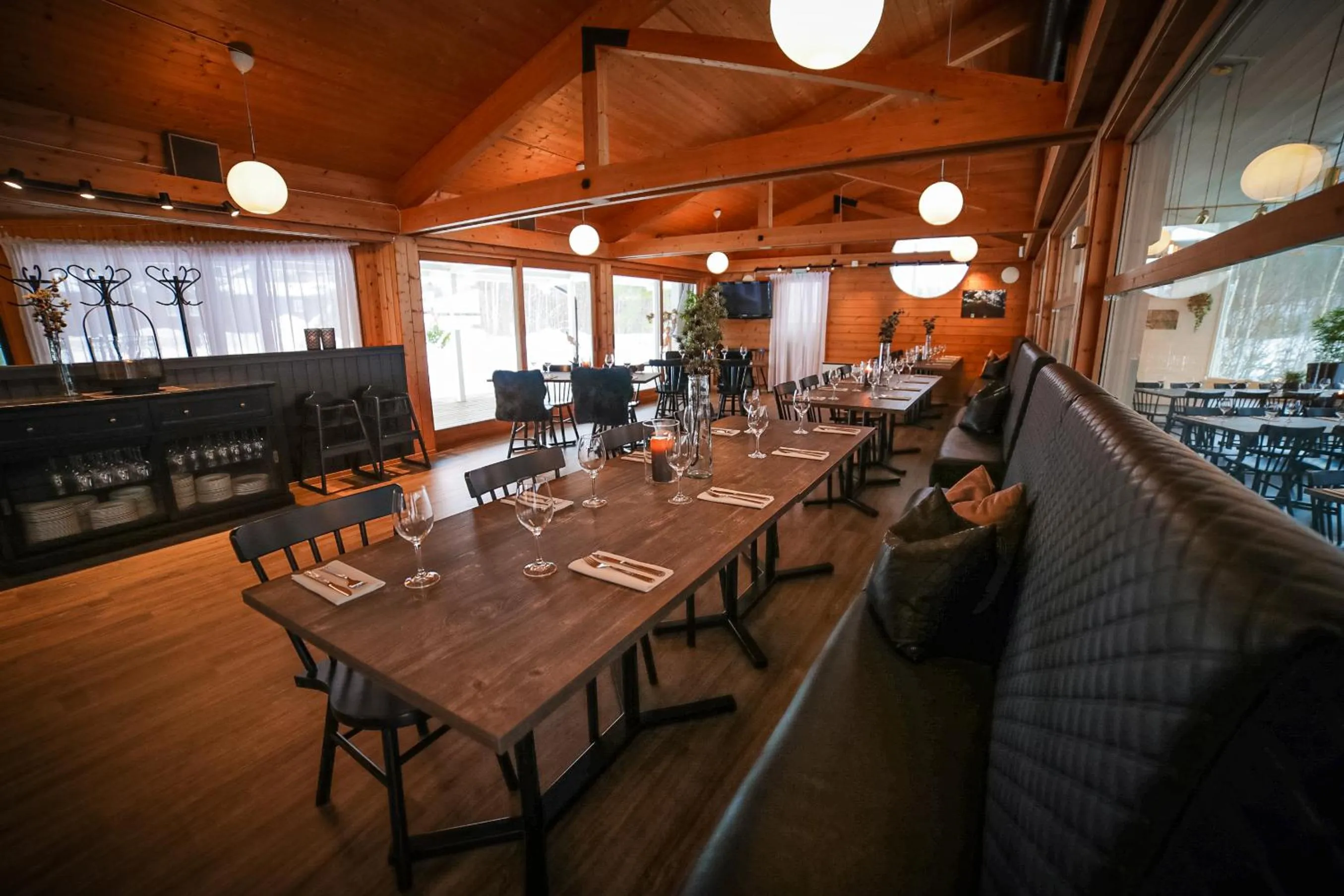 Restaurant/places to eat in Vesterland Feriepark Hytter, hotell og leikeland