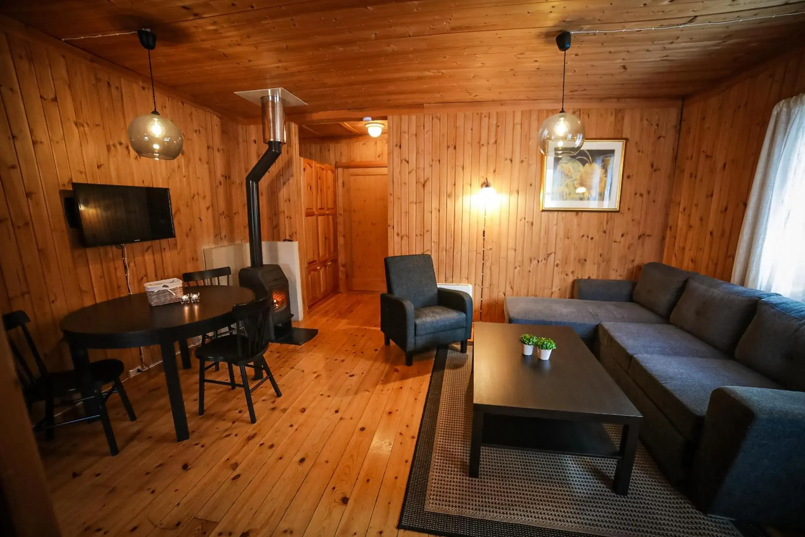 Living room in Vesterland Feriepark Hytter, hotell og leikeland Living room in Vesterland Feriepark Hytter, hotell og leikeland