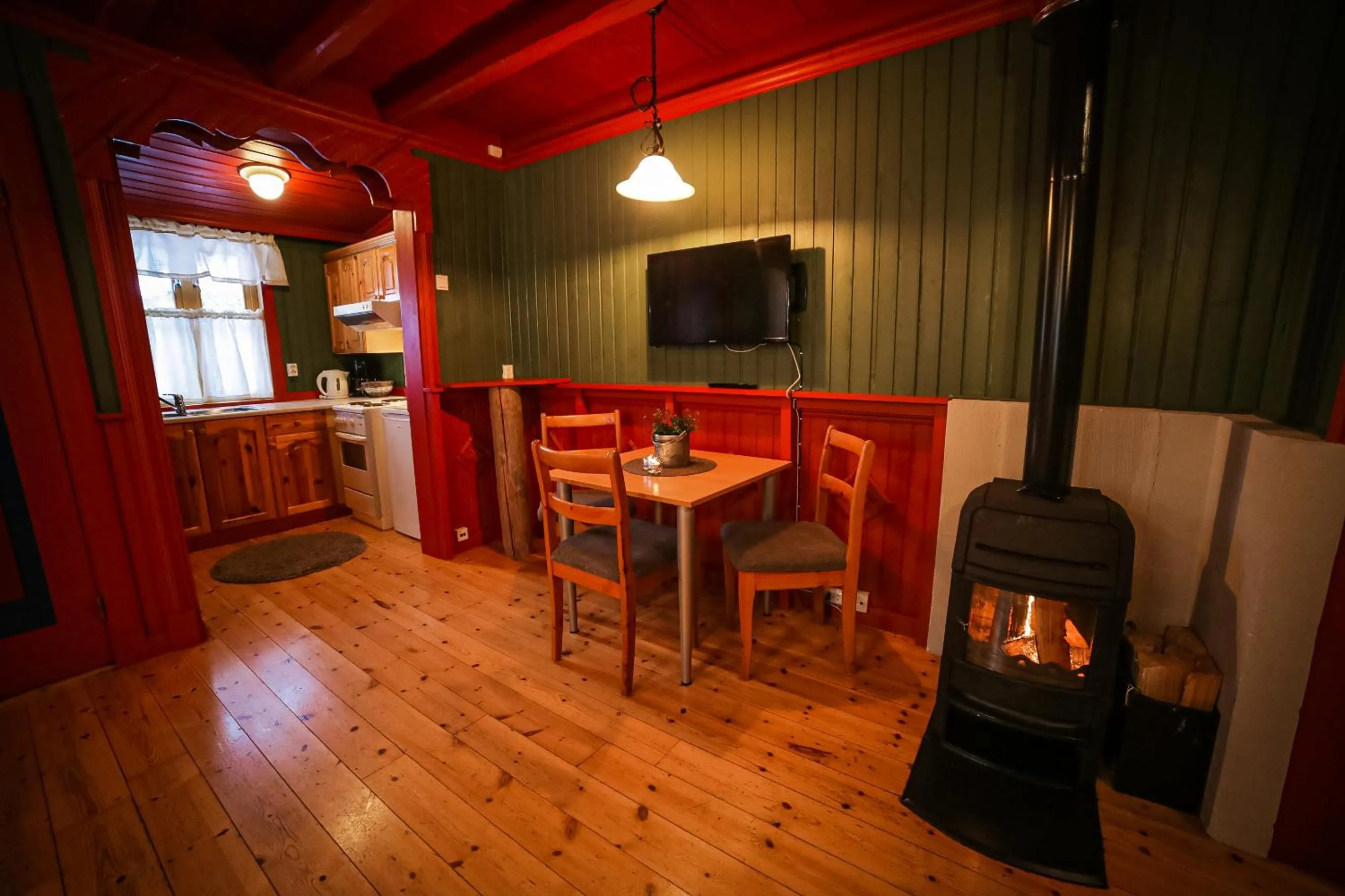 Seating area in Vesterland Feriepark Hytter, hotell og leikeland