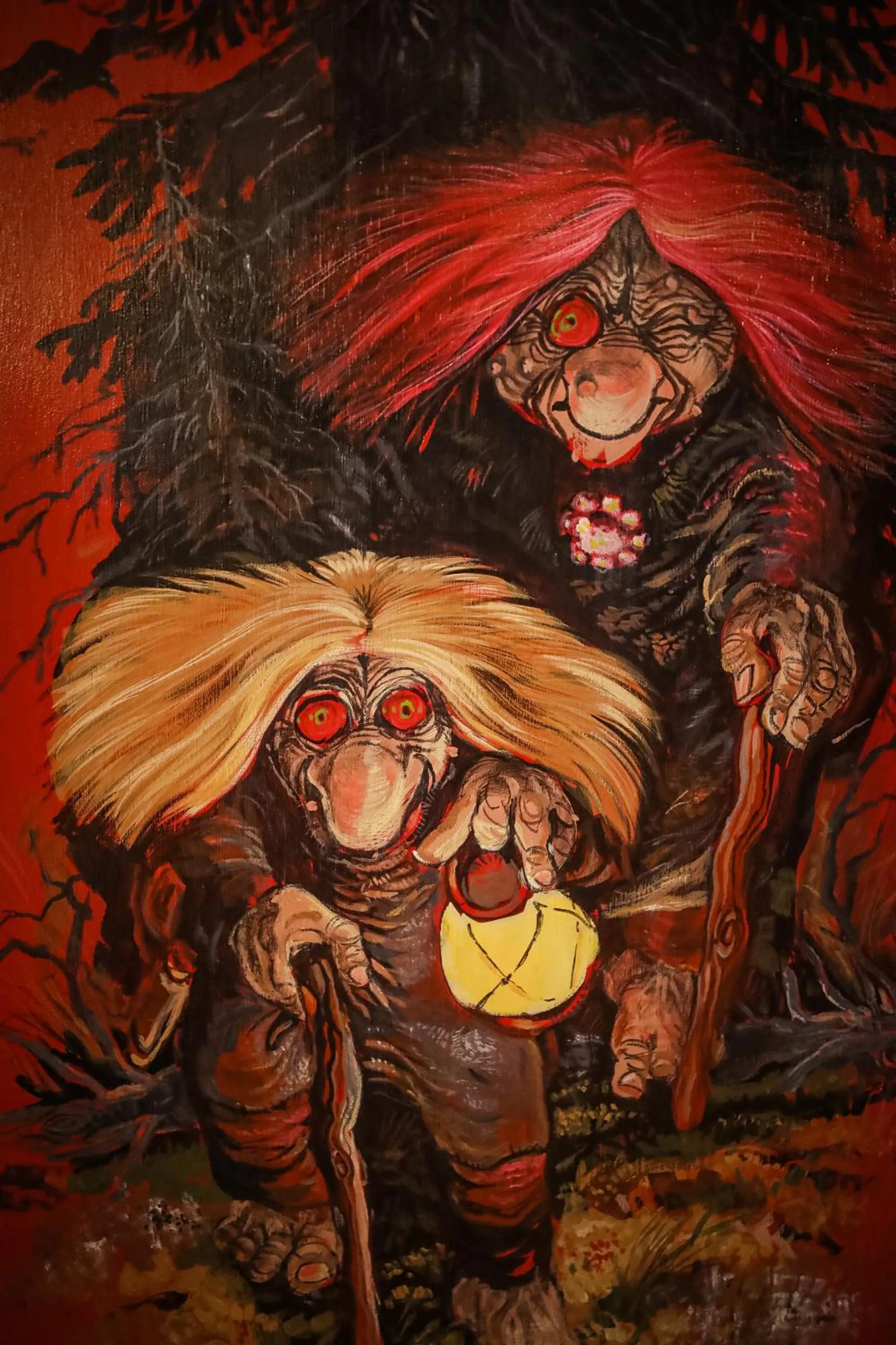 Decorative detail in Vesterland Feriepark Hytter, hotell og leikeland