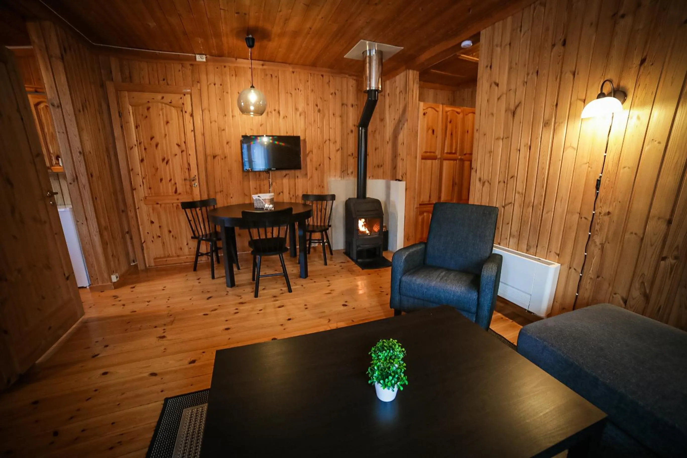 TV and multimedia in Vesterland Feriepark Hytter, hotell og leikeland