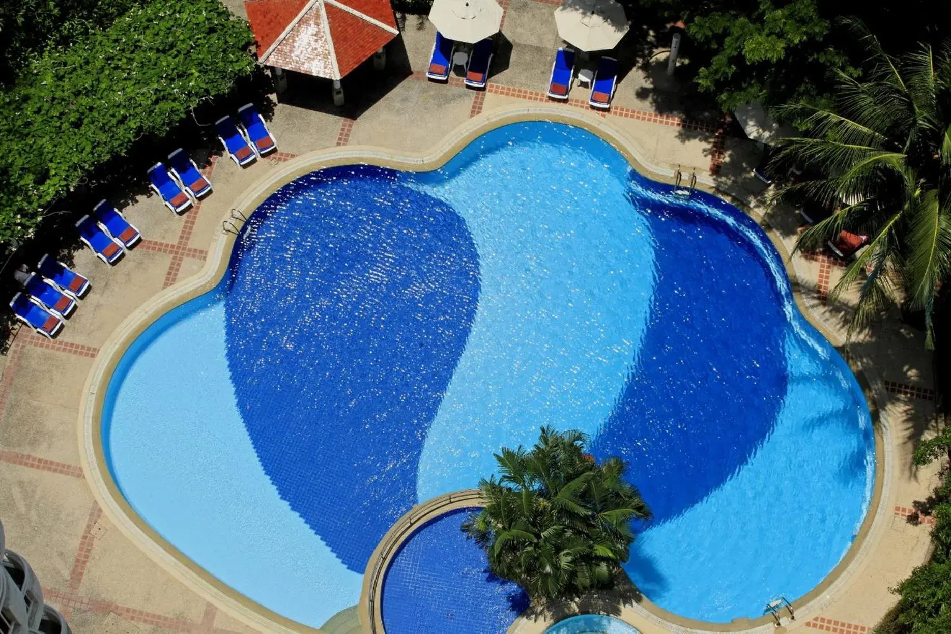 Swimming pool in Waterfront Suites Phuket by Centara Swimming pool in Waterfront Suites Phuket by Centara