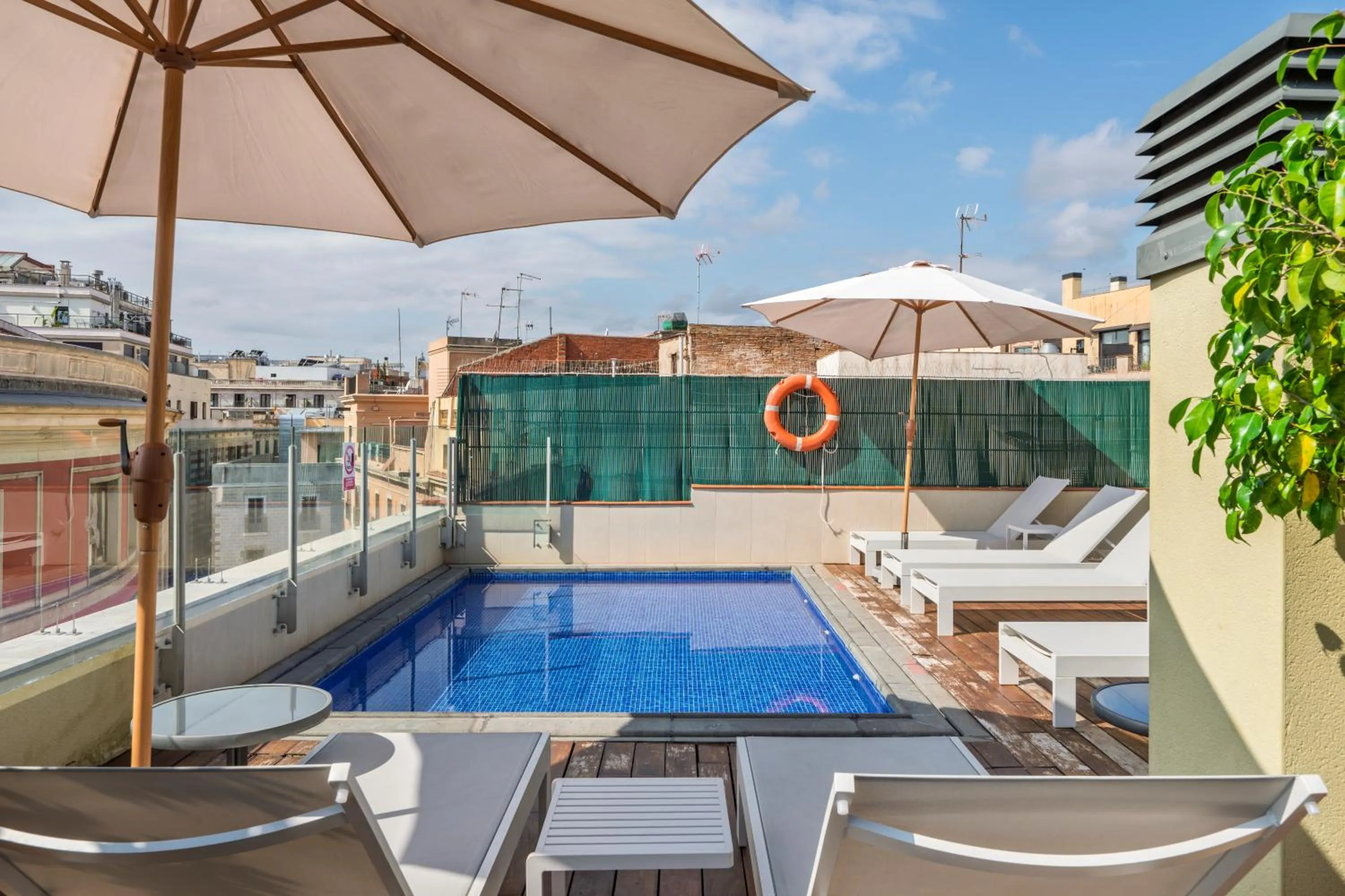 Balcony/Terrace in Aspasios Catedral Apartments
