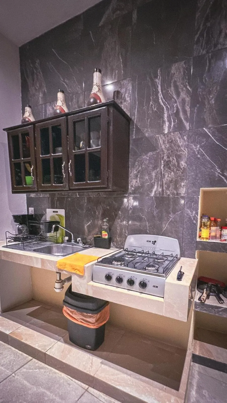 Kitchen or kitchenette in Casa Daniels Guesthouse