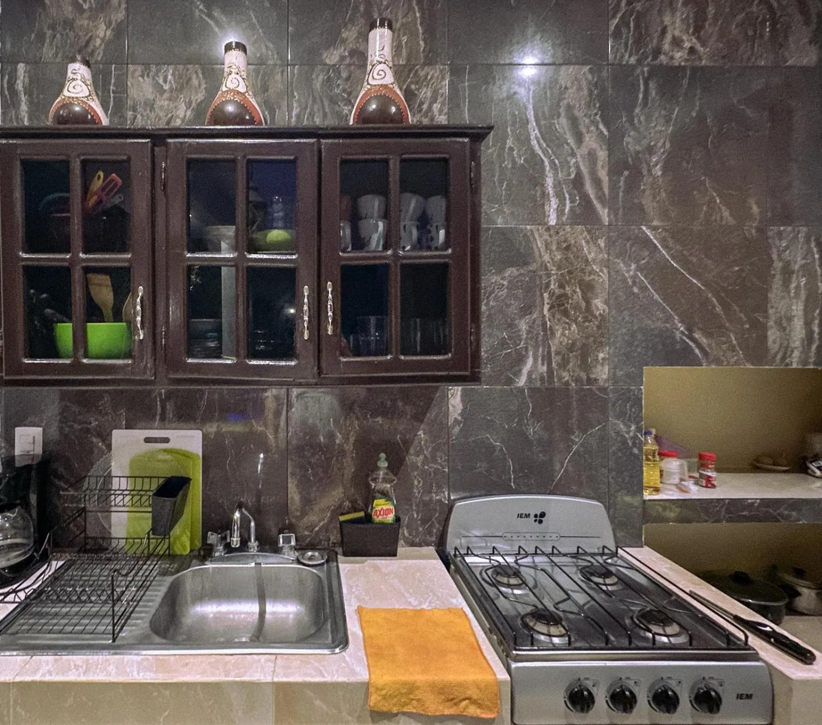 Kitchen or kitchenette in Casa Daniels Guesthouse