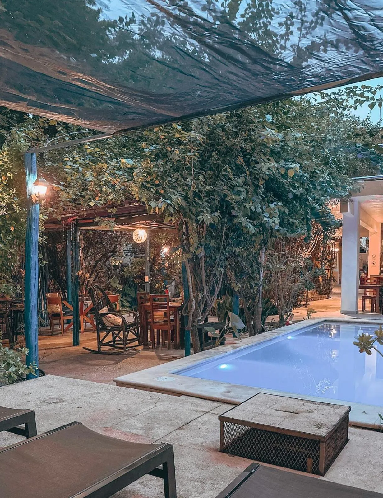 Pool view in Casa Daniels Guesthouse