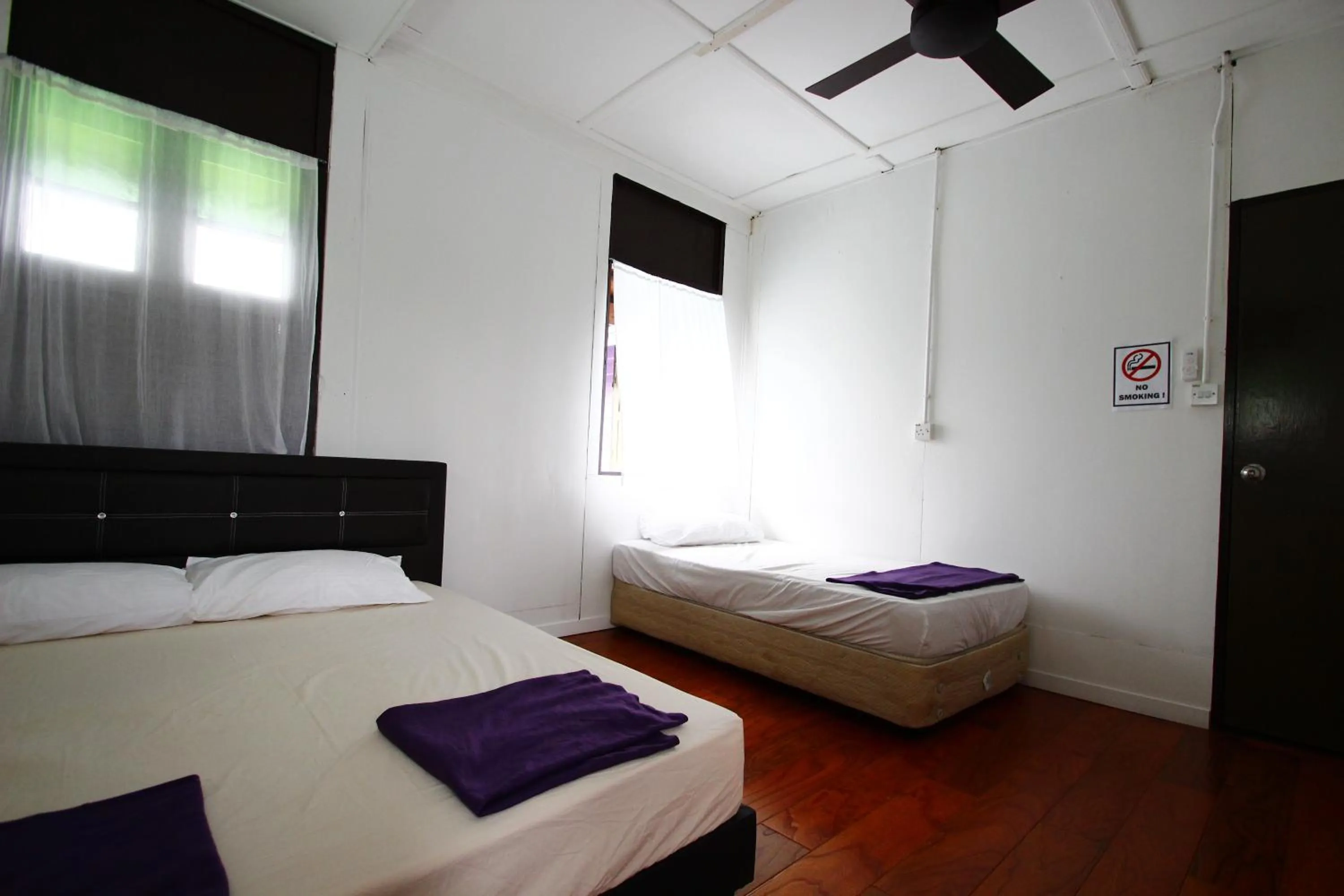 Bed in The Green Cottage