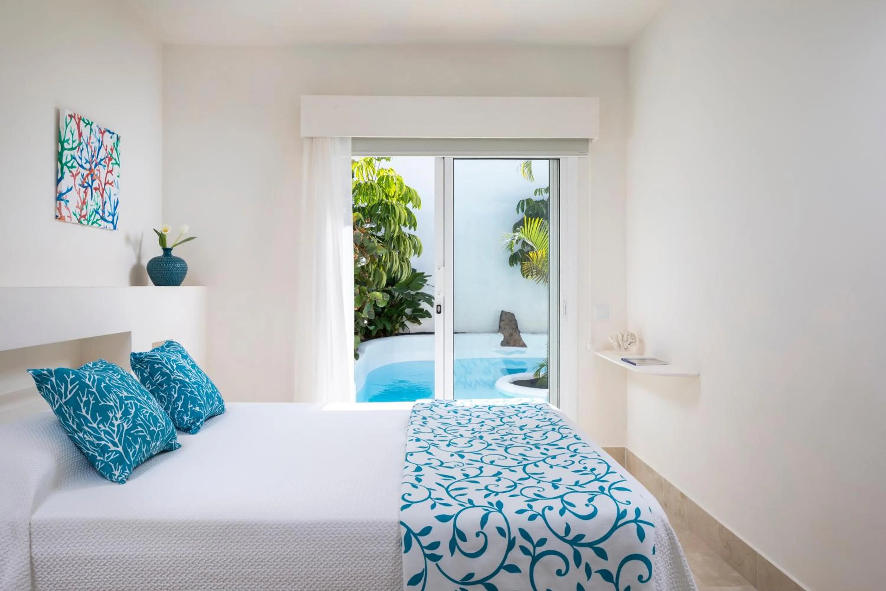 Bed in Bahiazul Resort Fuerteventura