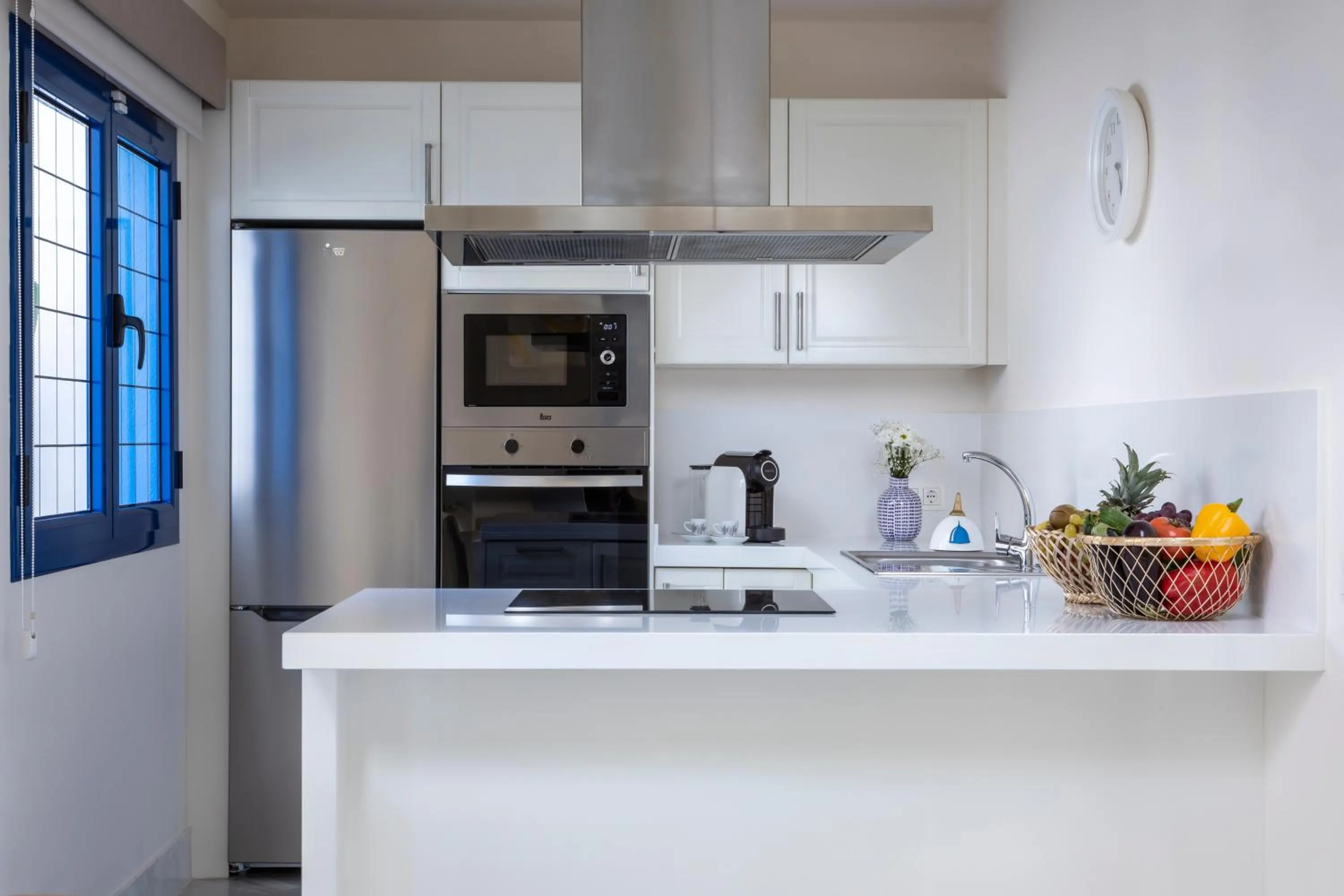 Kitchen or kitchenette in Bahiazul Resort Fuerteventura