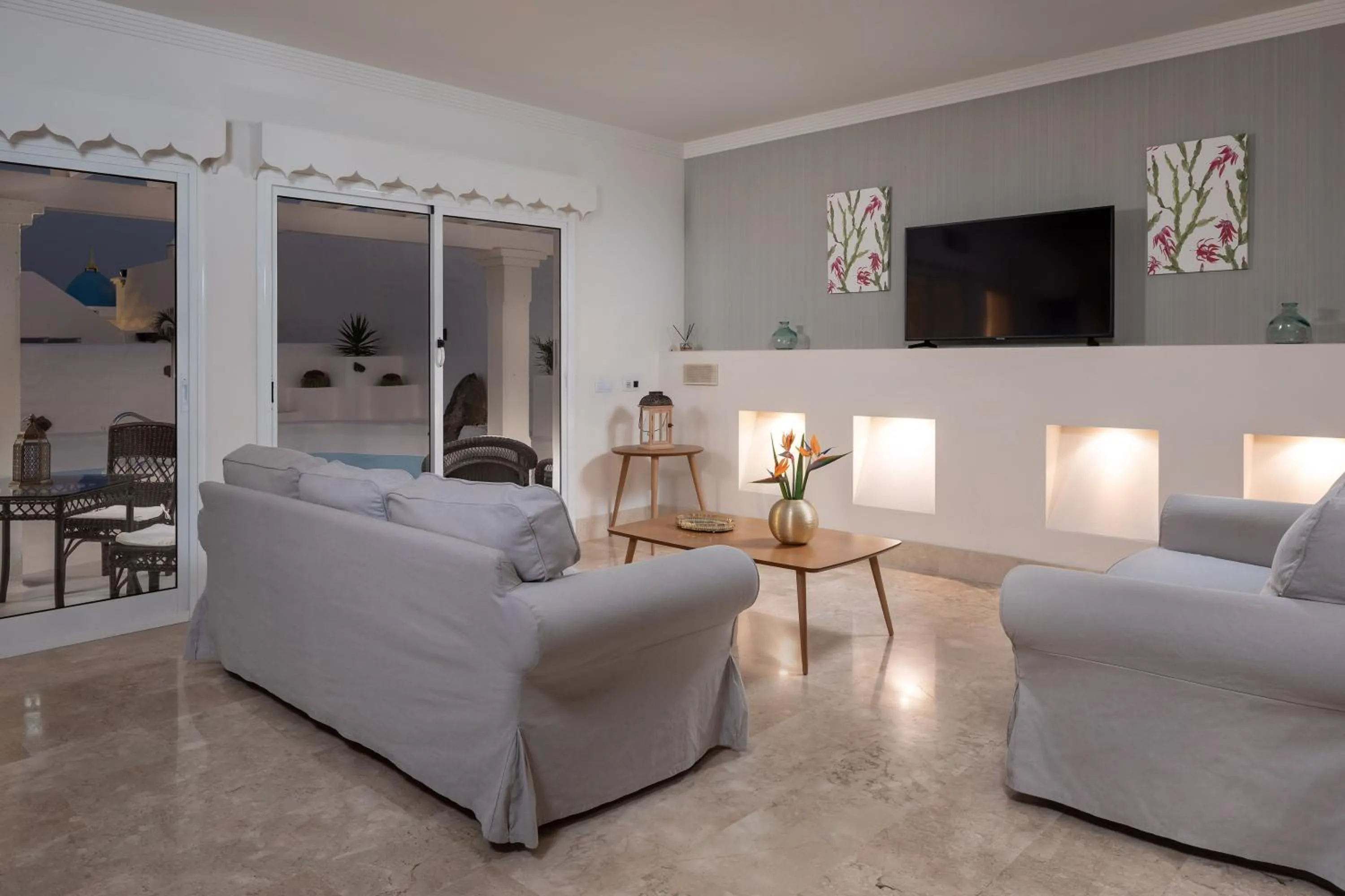 Living room in Bahiazul Resort Fuerteventura