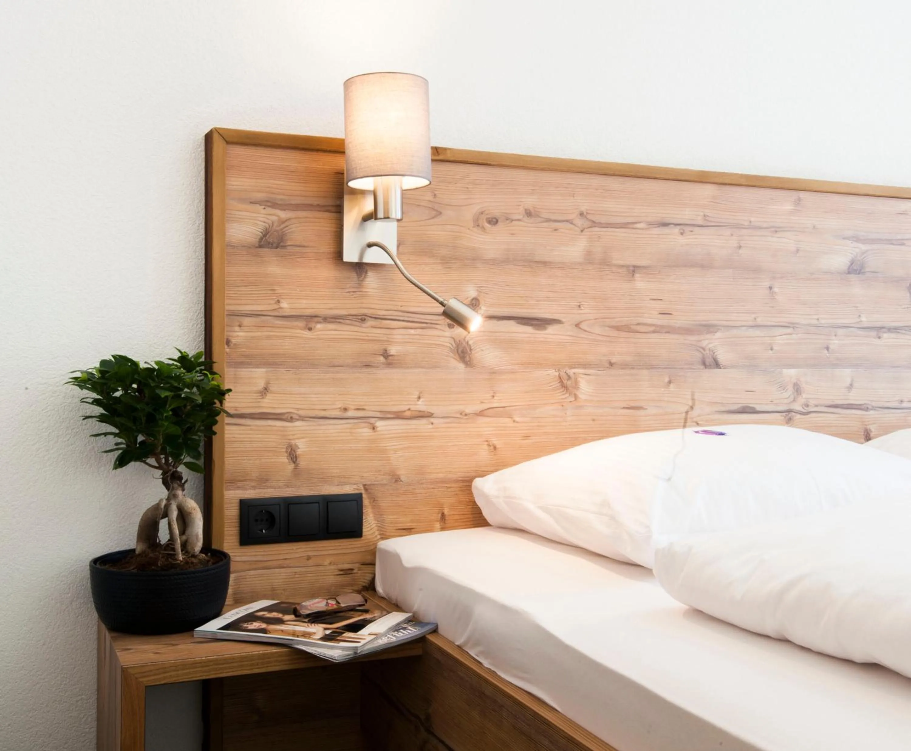 Bed in Erlebnishotel Fendels