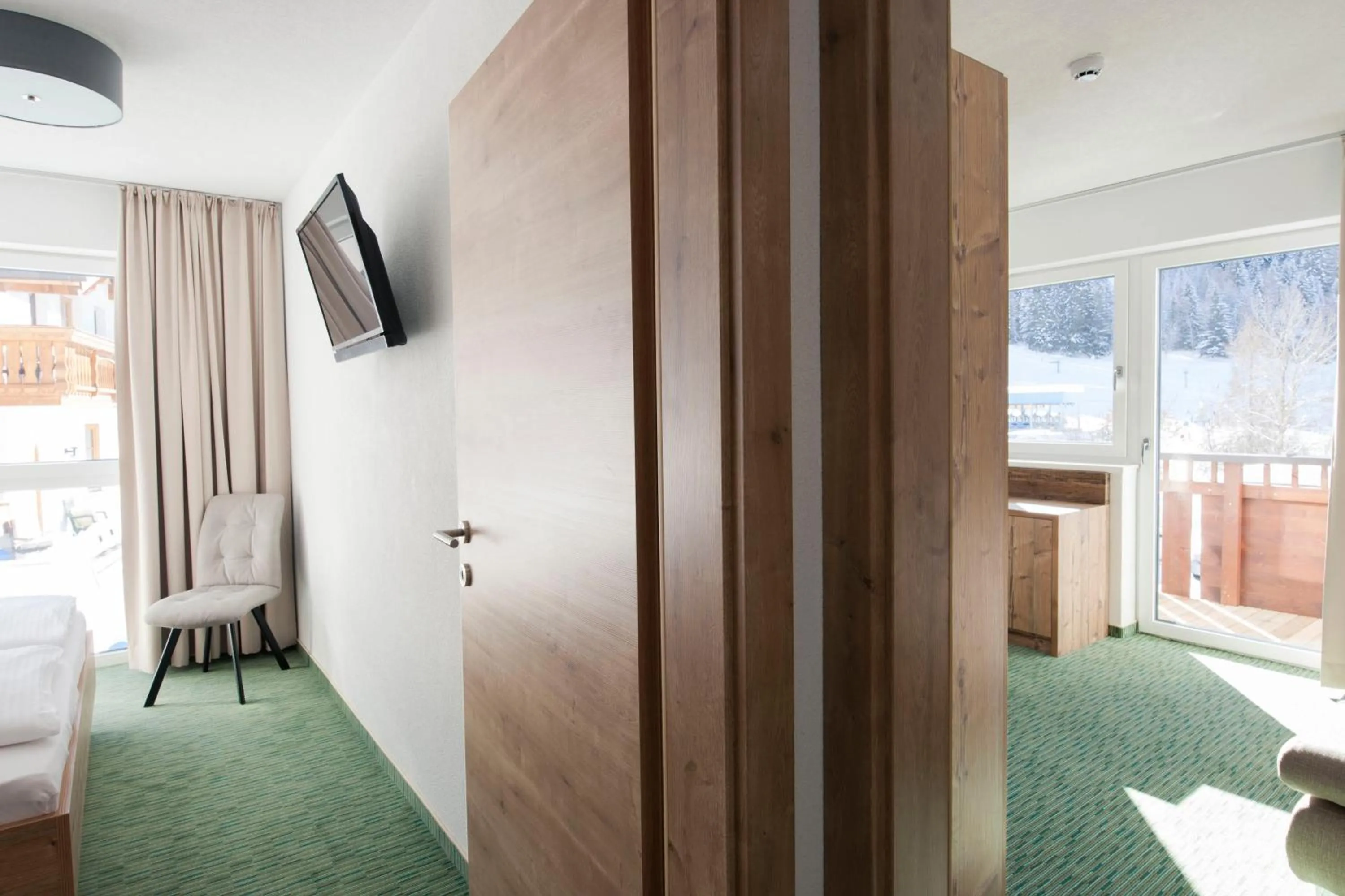 Photo of the whole room, Bed in Erlebnishotel Fendels