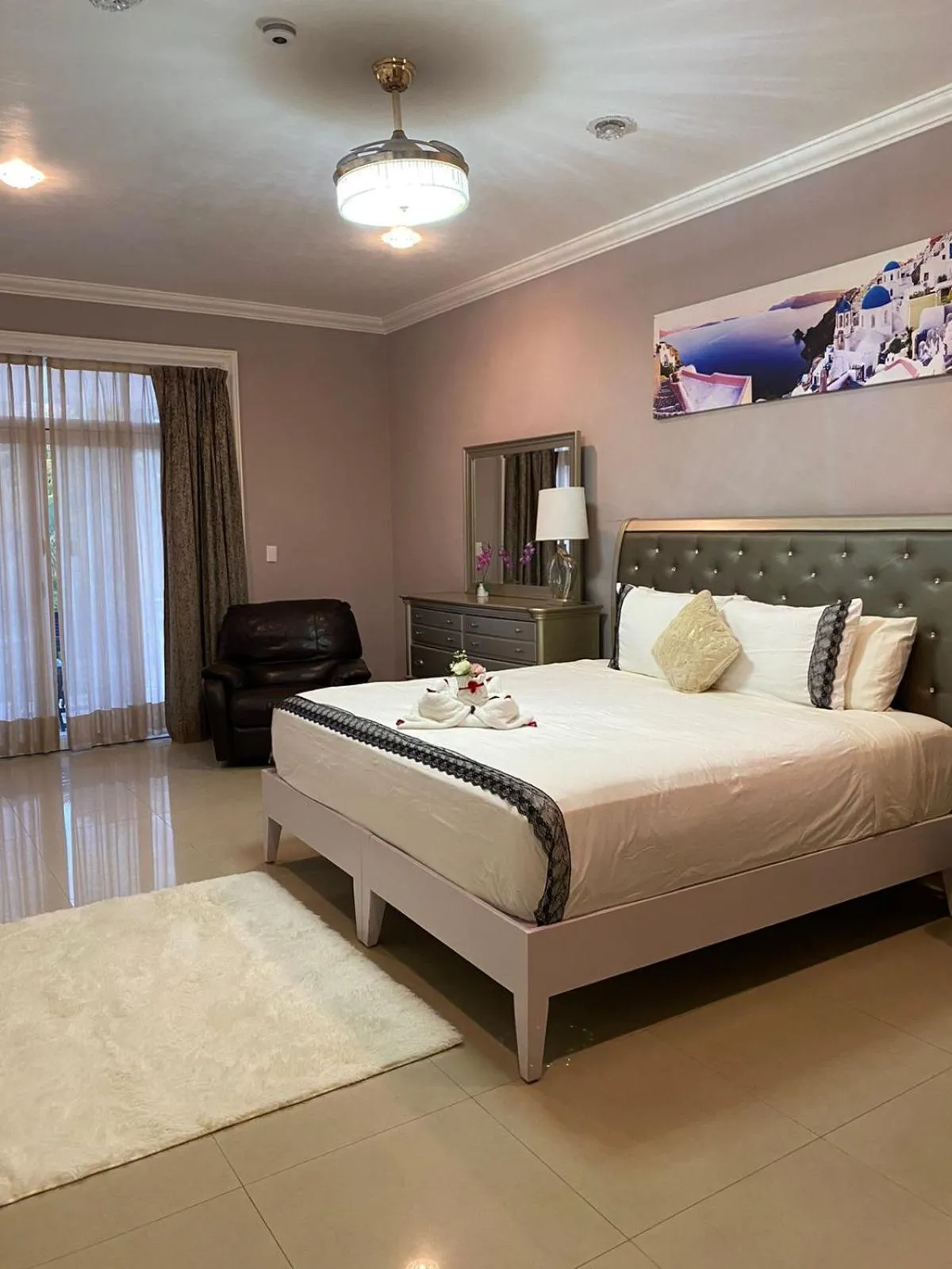 Bedroom, Bed in Villa Segovia Cozumel