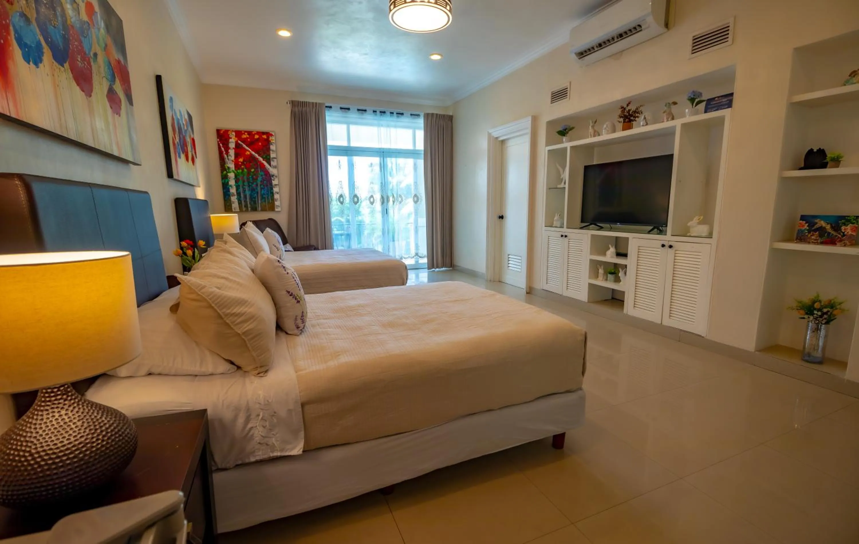 Bedroom, Bed in Villa Segovia Cozumel