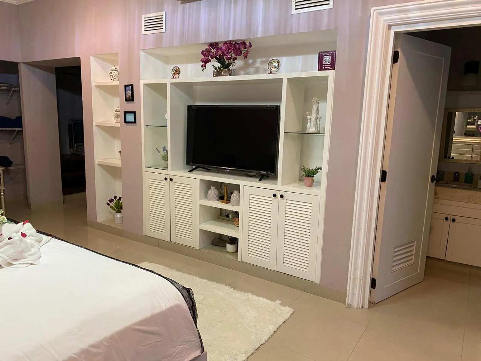 TV and multimedia, Bed in Villa Segovia Cozumel