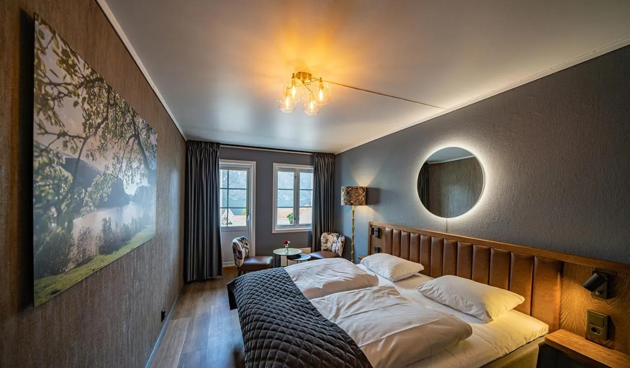 Photo of the whole room, Bed in Hotel Aurlandsfjord