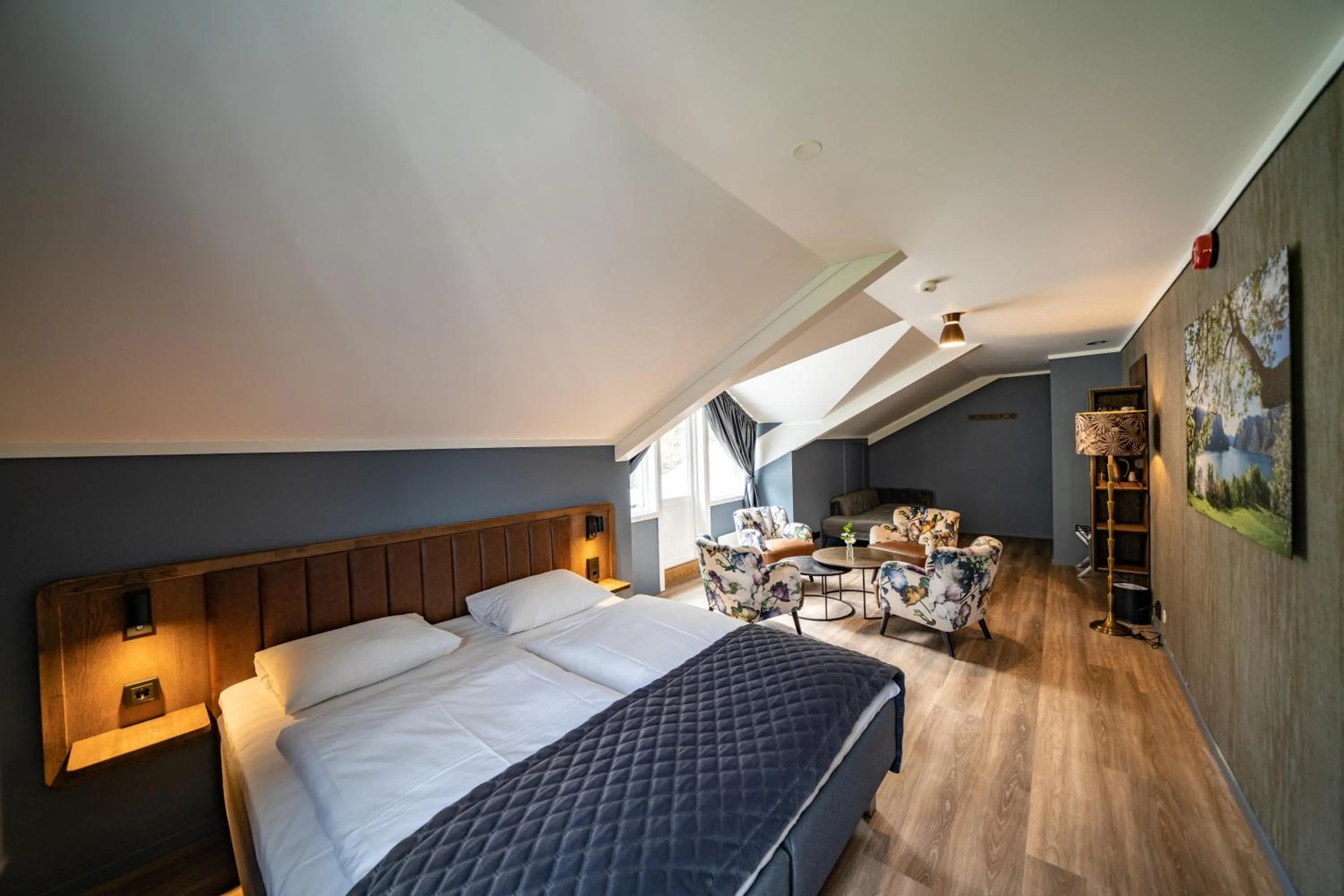 Family, Bed in Hotel Aurlandsfjord