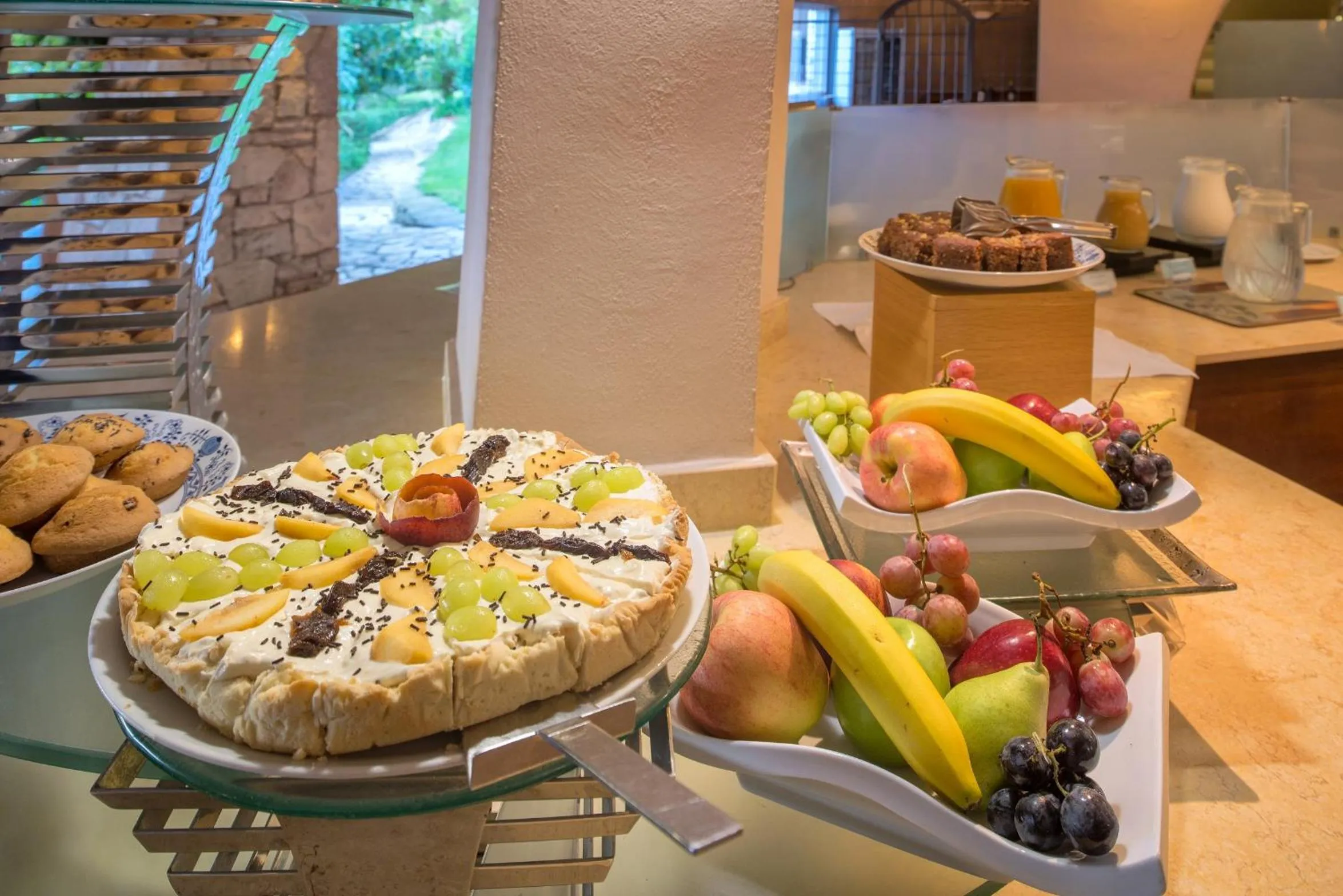 Buffet breakfast in Movenpick Resort Agios Nikolaos Sivota