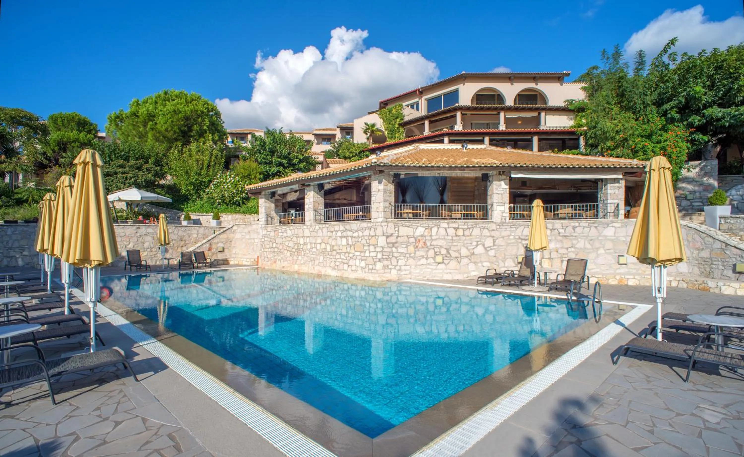 Swimming pool in Movenpick Resort Agios Nikolaos Sivota