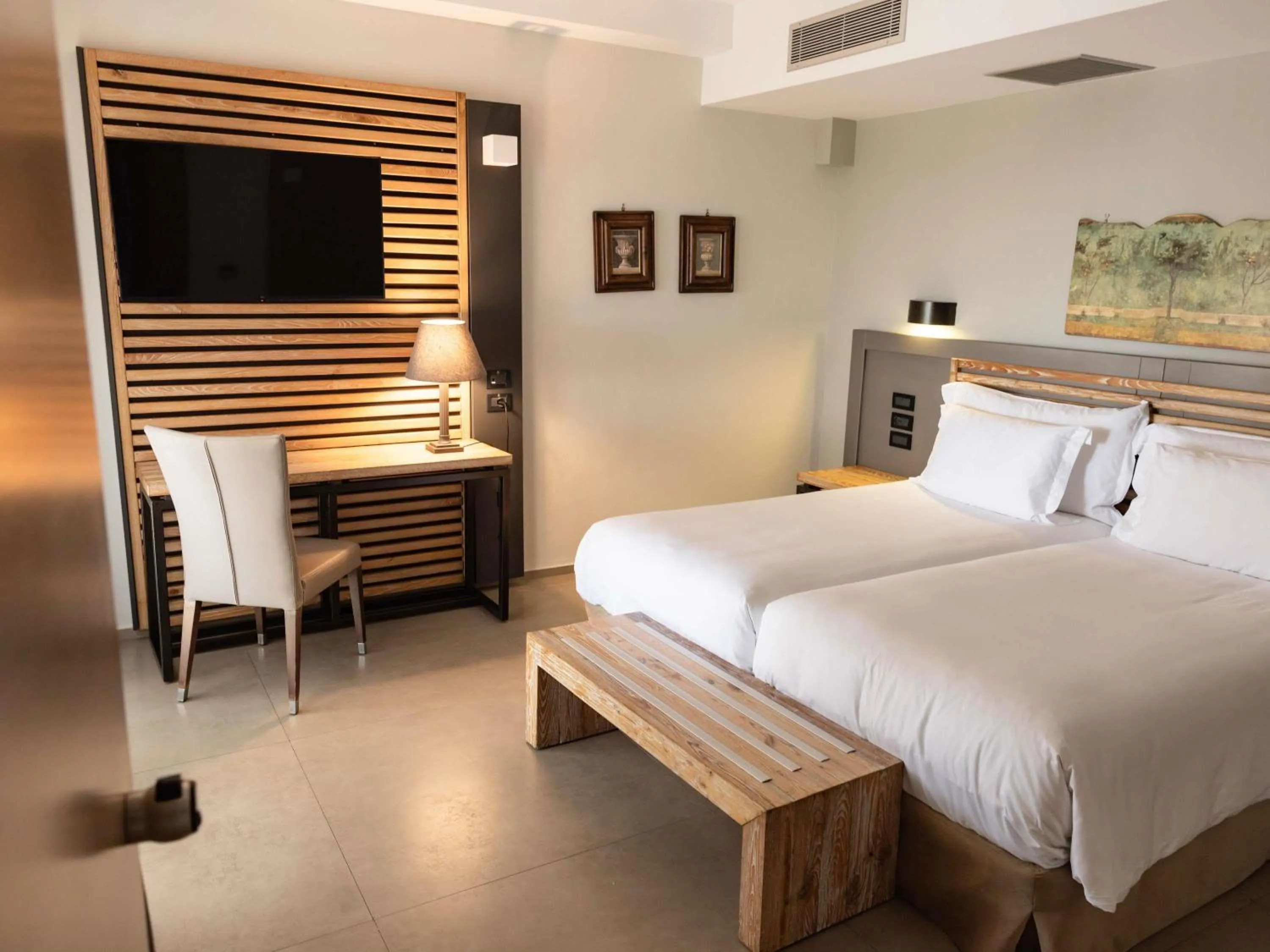 Bedroom, Bed in Movenpick Resort Agios Nikolaos Sivota