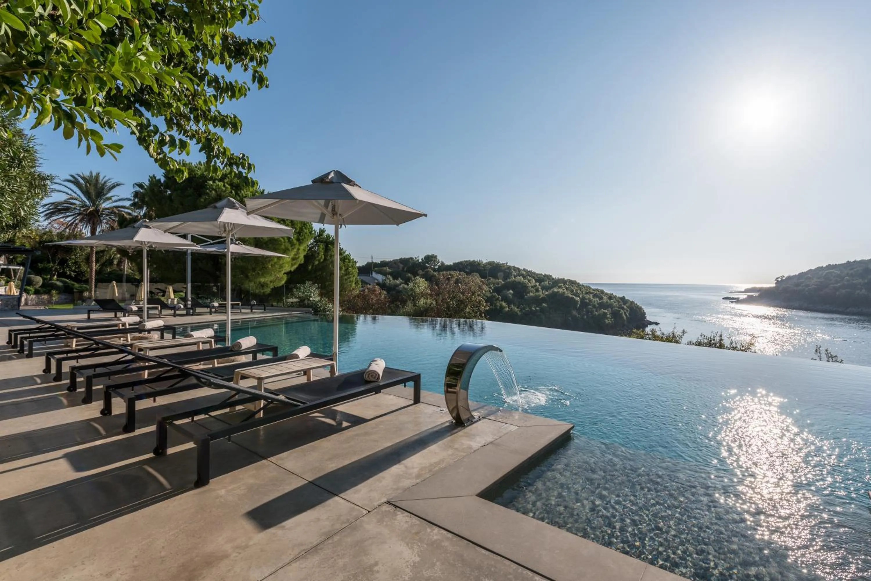 Swimming pool in Movenpick Resort Agios Nikolaos Sivota